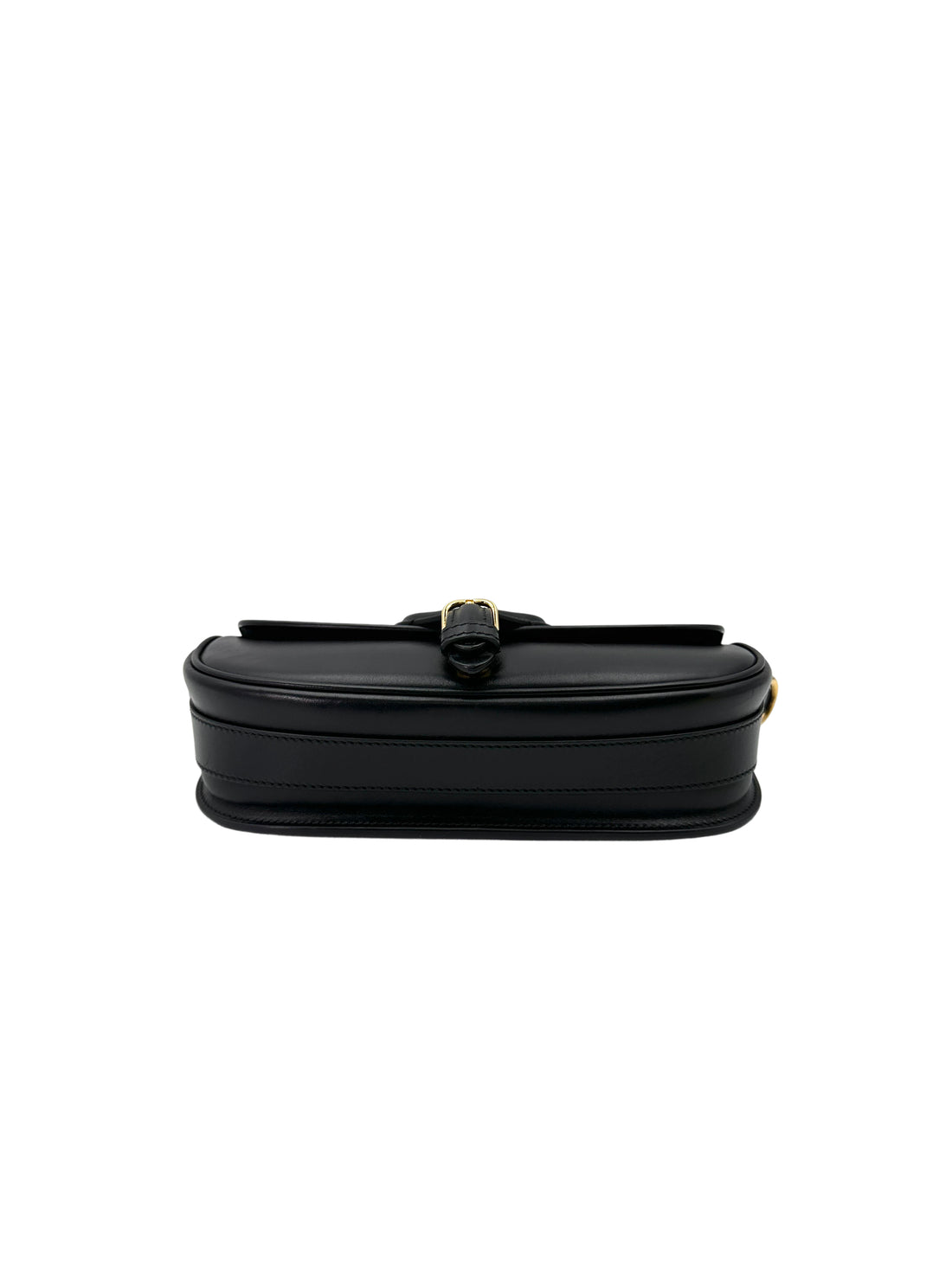 Christian Dior Bobby Black Smooth Leather Shoulder Bag DR700