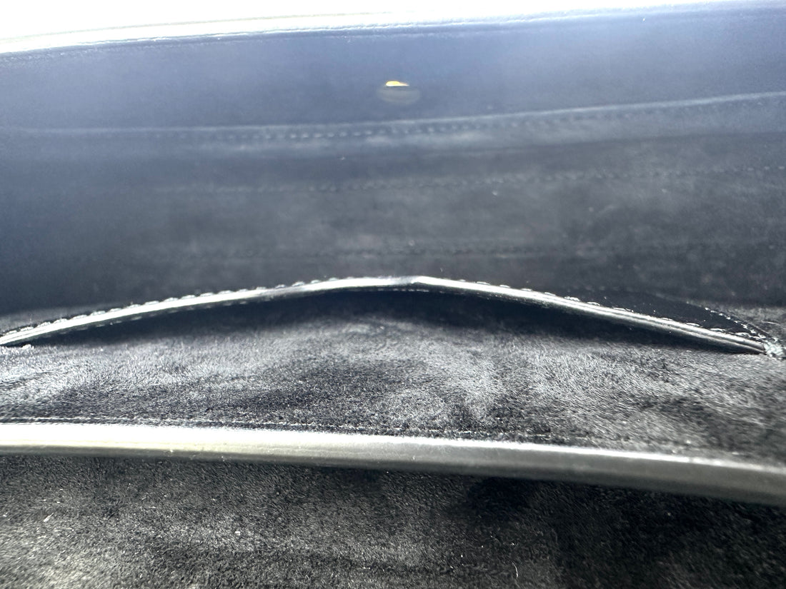 Christian Dior Bobby Black Smooth Leather Shoulder Bag DR700