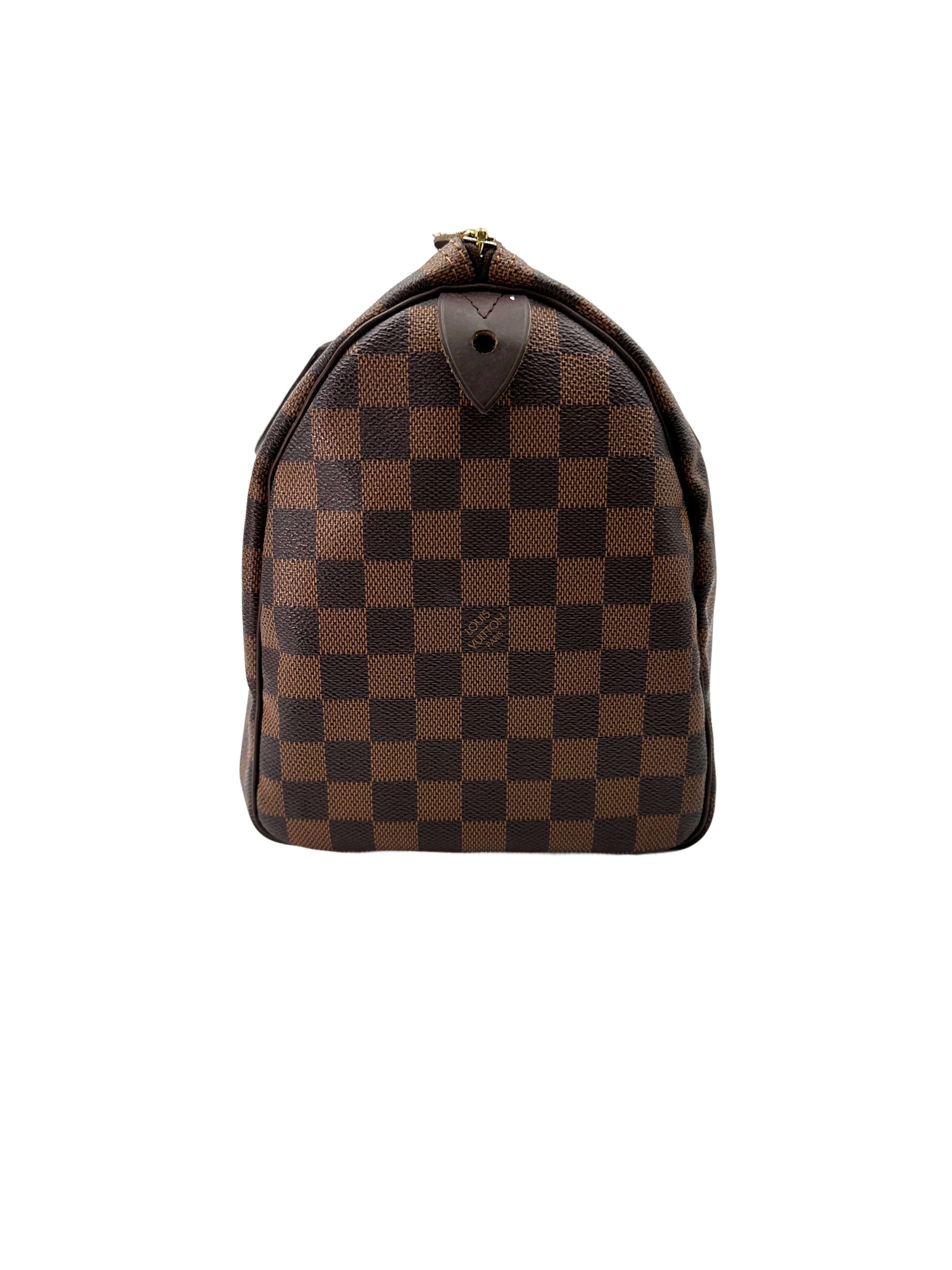 Louis Vuitton Speedy30 Damier Ebene Handle Bag LV2528