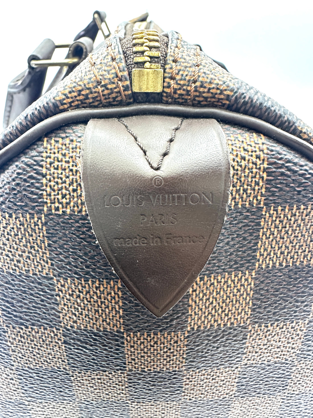 Louis Vuitton Speedy30 Damier Ebene Handle Bag LV2528