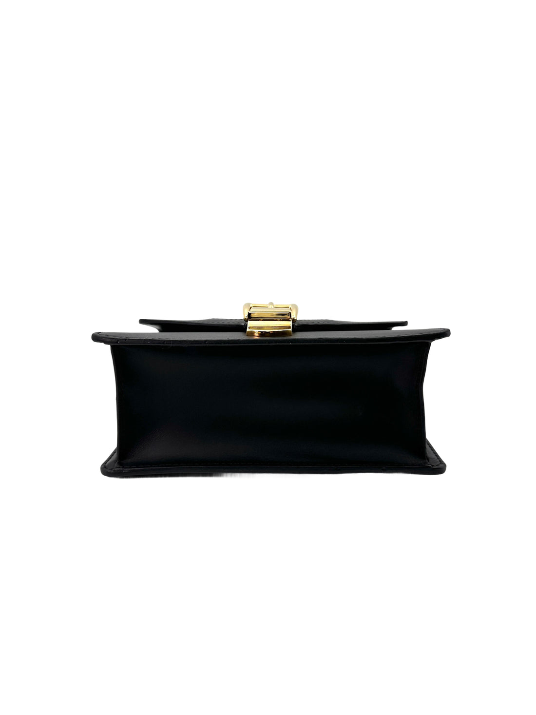Gucci Sylvie Bee Star Black Leather Shoulder Bag GG891