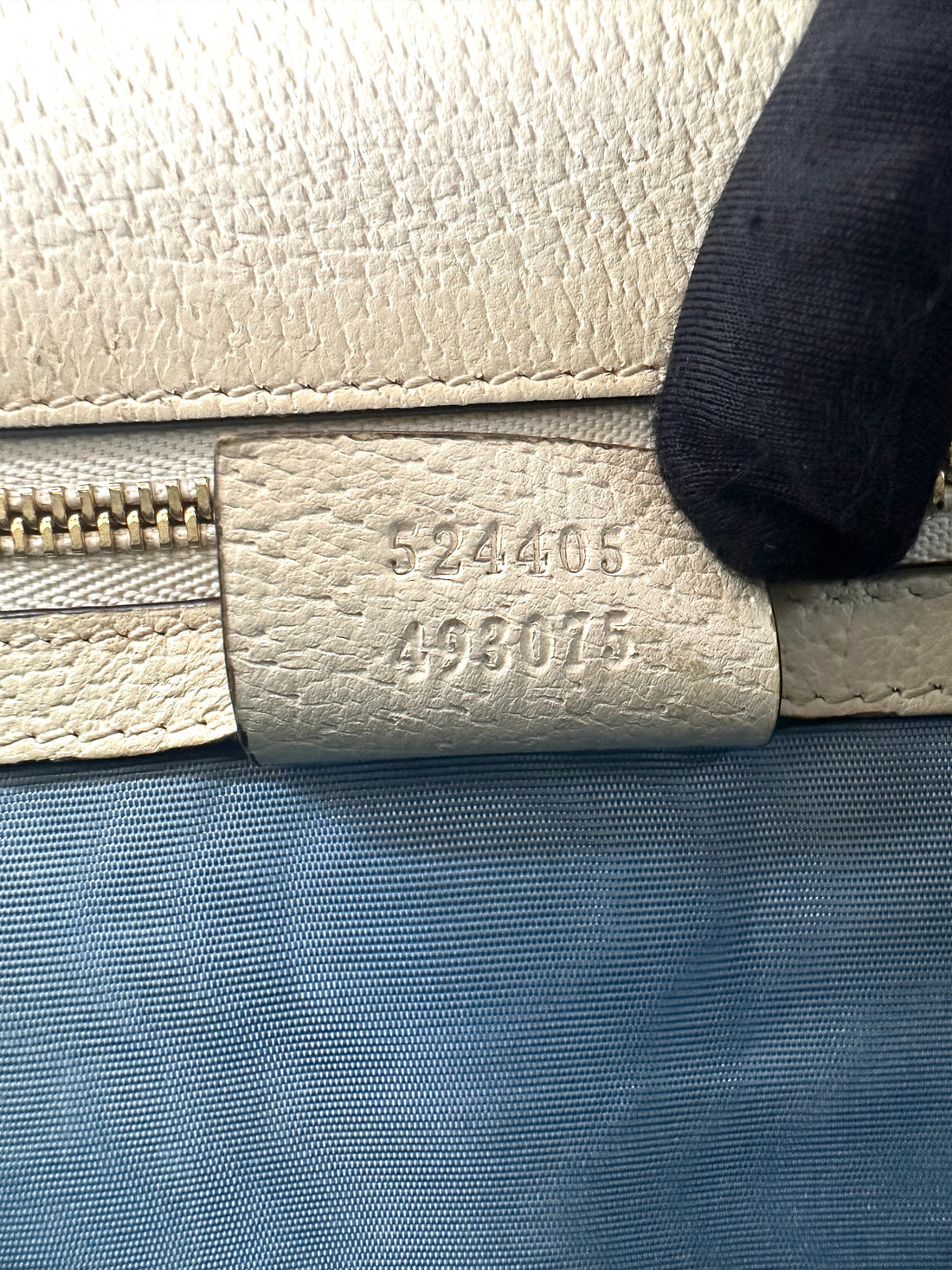 Gucci Sylvie Bee Star White Leather Shoulder Bag GG882
