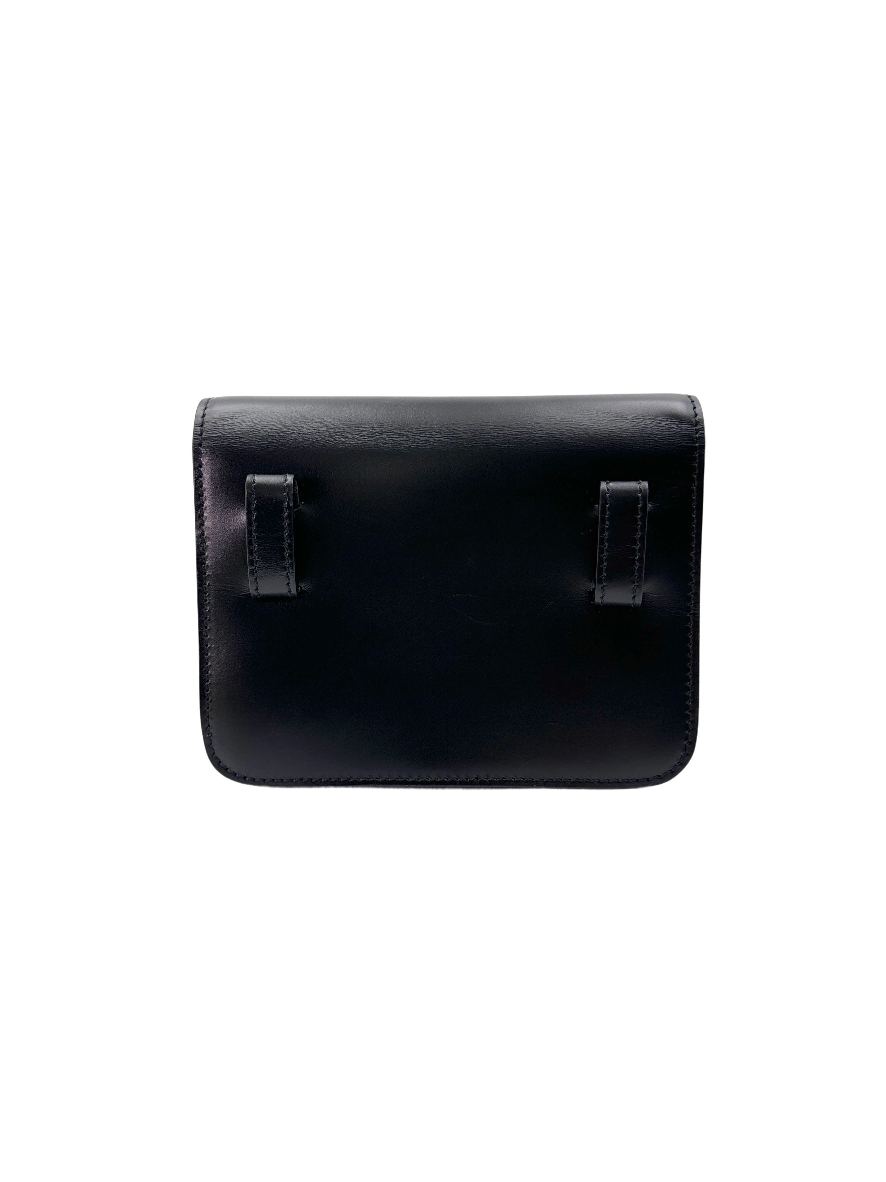 Burberry TB Black Leather Shoulder Bag BR48