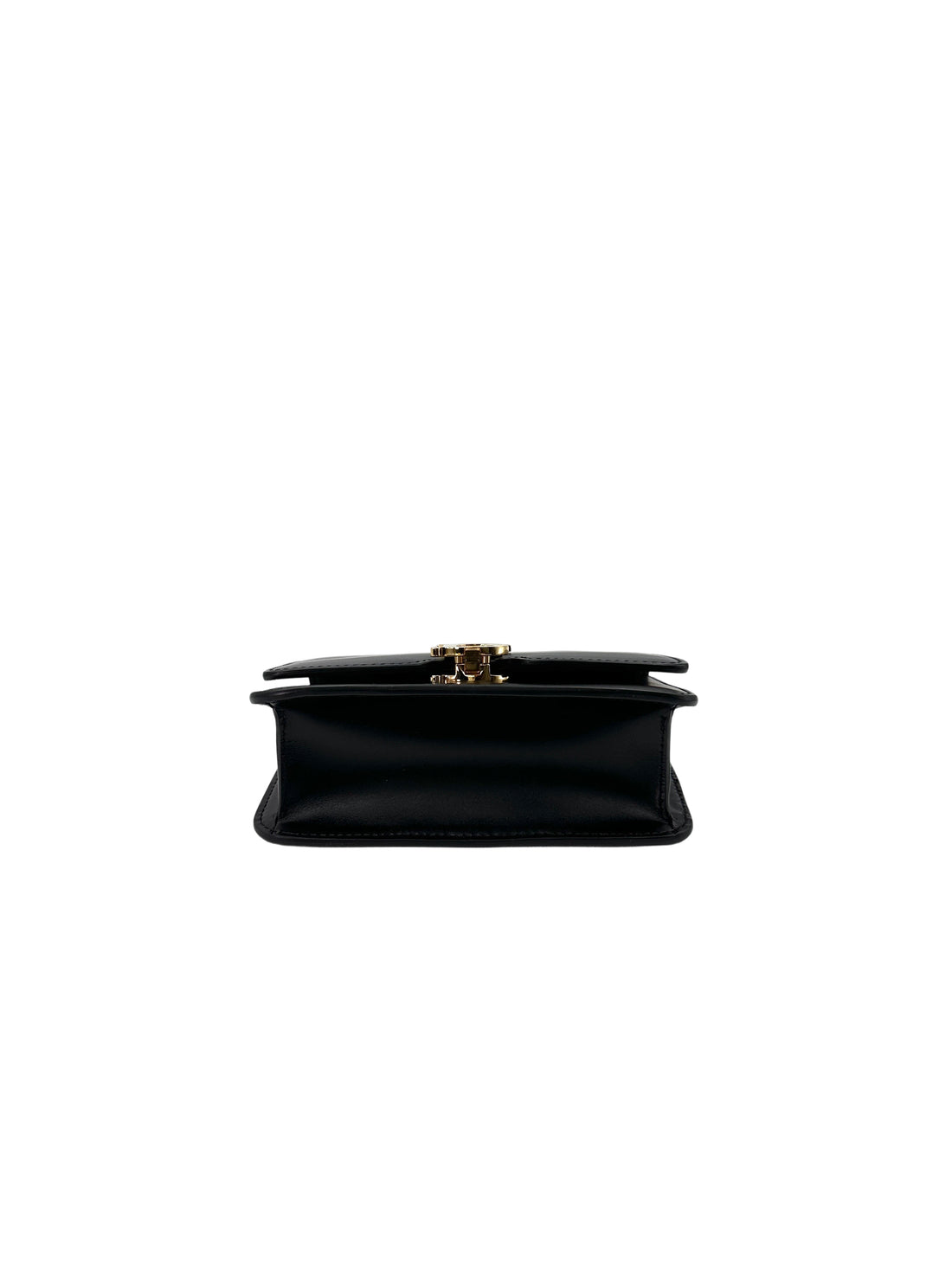 Burberry TB Black Leather Shoulder Bag BR48