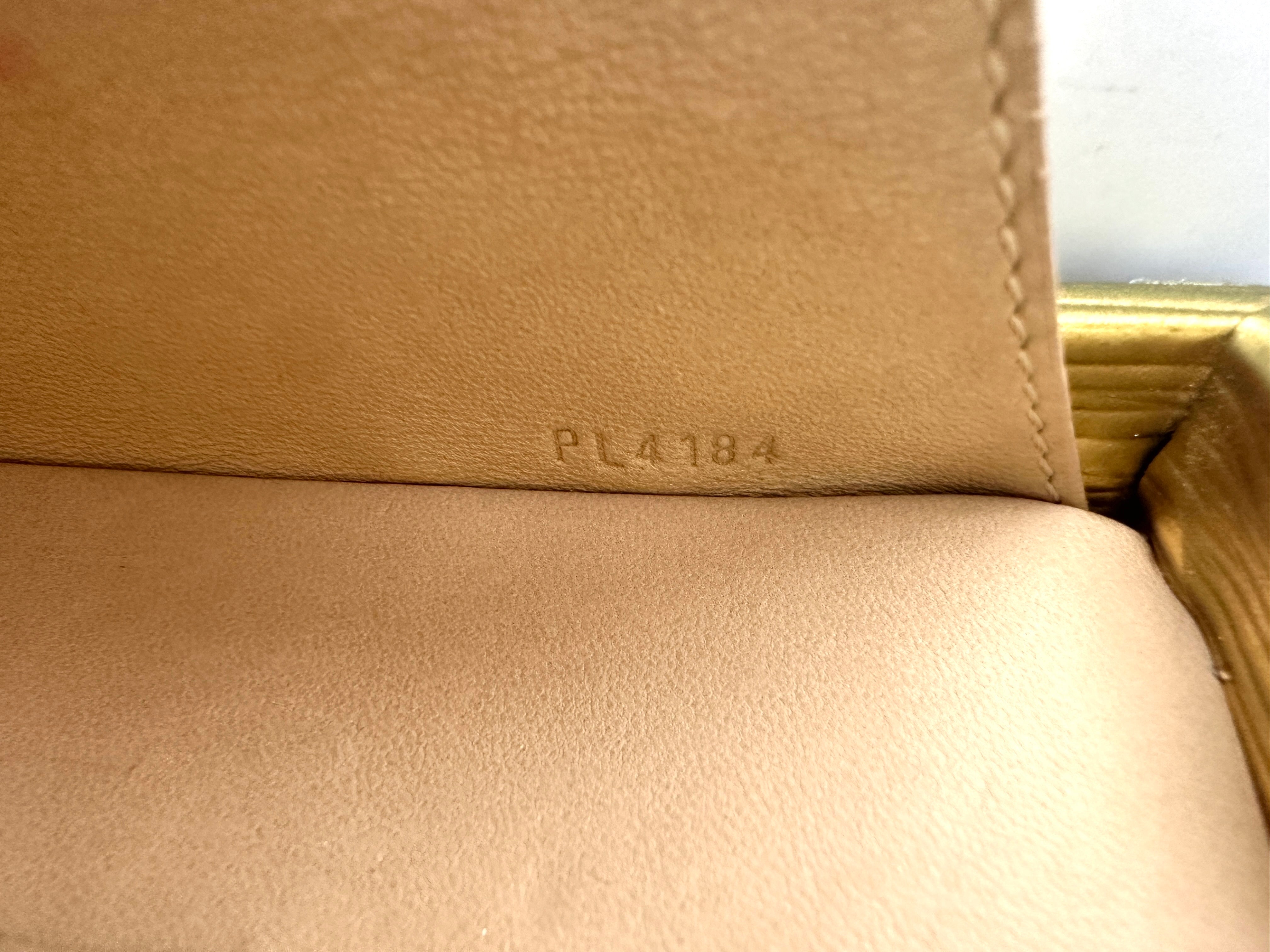 Louis Vuitton Petite Malle Metallic Gold/Silver Epi Leather Shoulder Bag LV2535