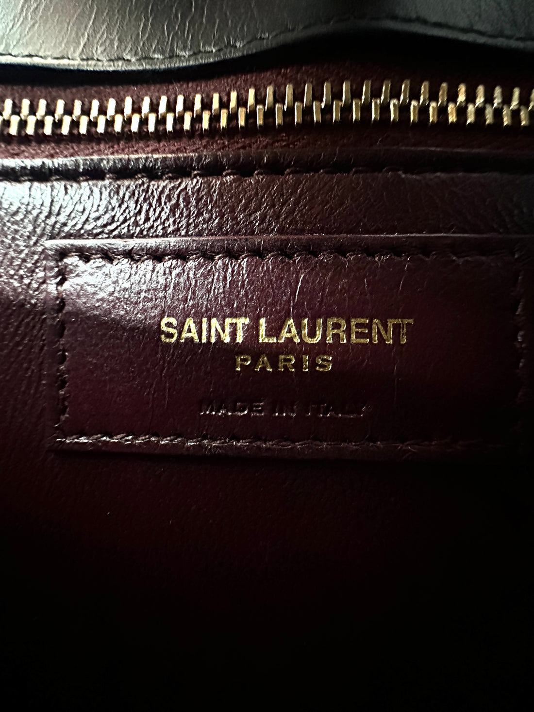 Saint Laurent Cassandra Black Smooth Leather Flap Bag With Gold Hardware SL196