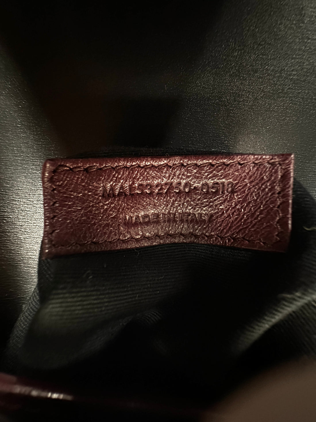 Saint Laurent Cassandra Black Smooth Leather Flap Bag With Gold Hardware SL196