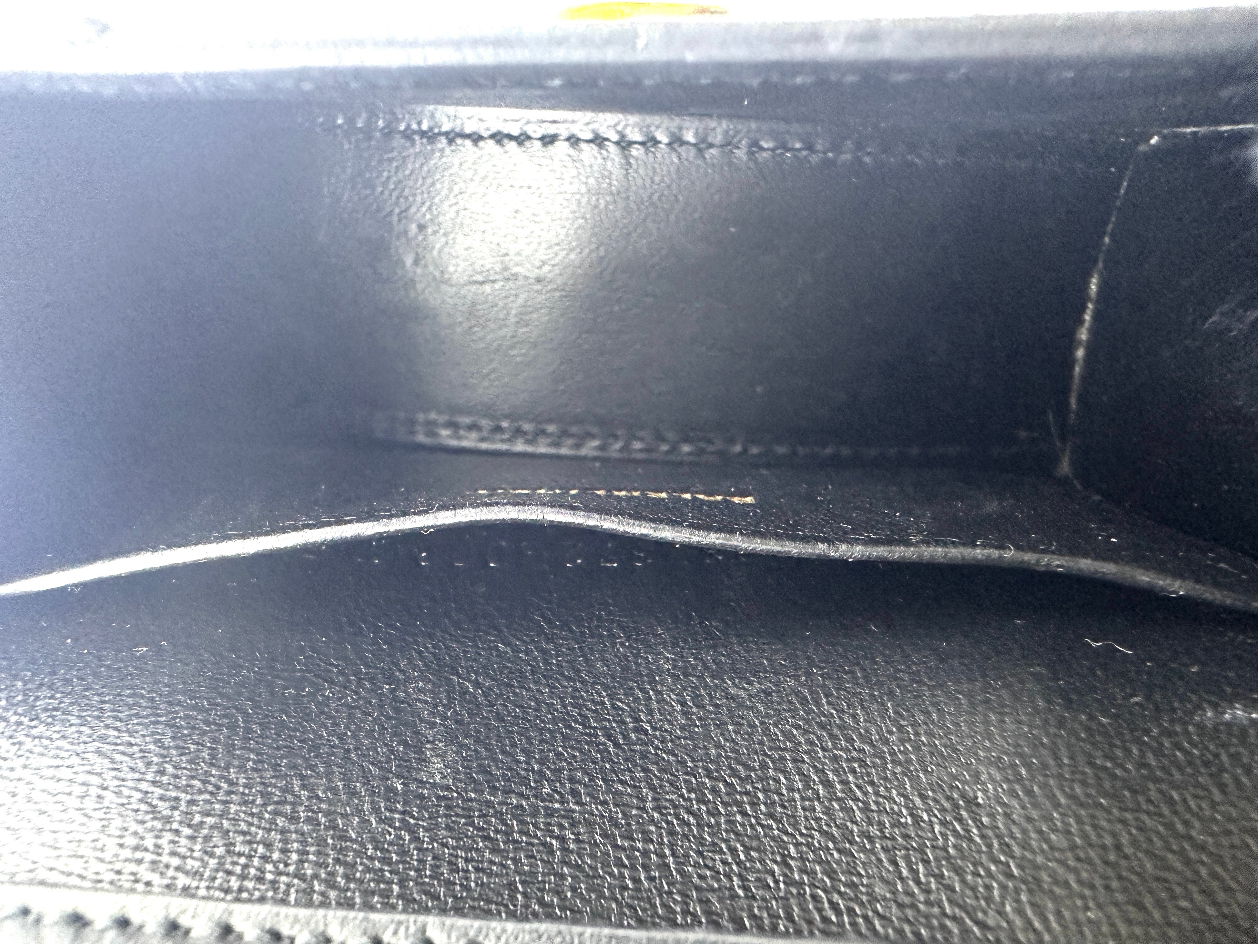 Balenciaga Hourglass Black Leather Mini Shoulder Bag BB66