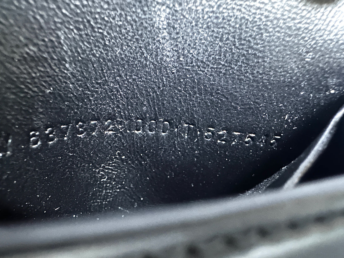 Balenciaga Hourglass Black Leather Mini Shoulder Bag BB66