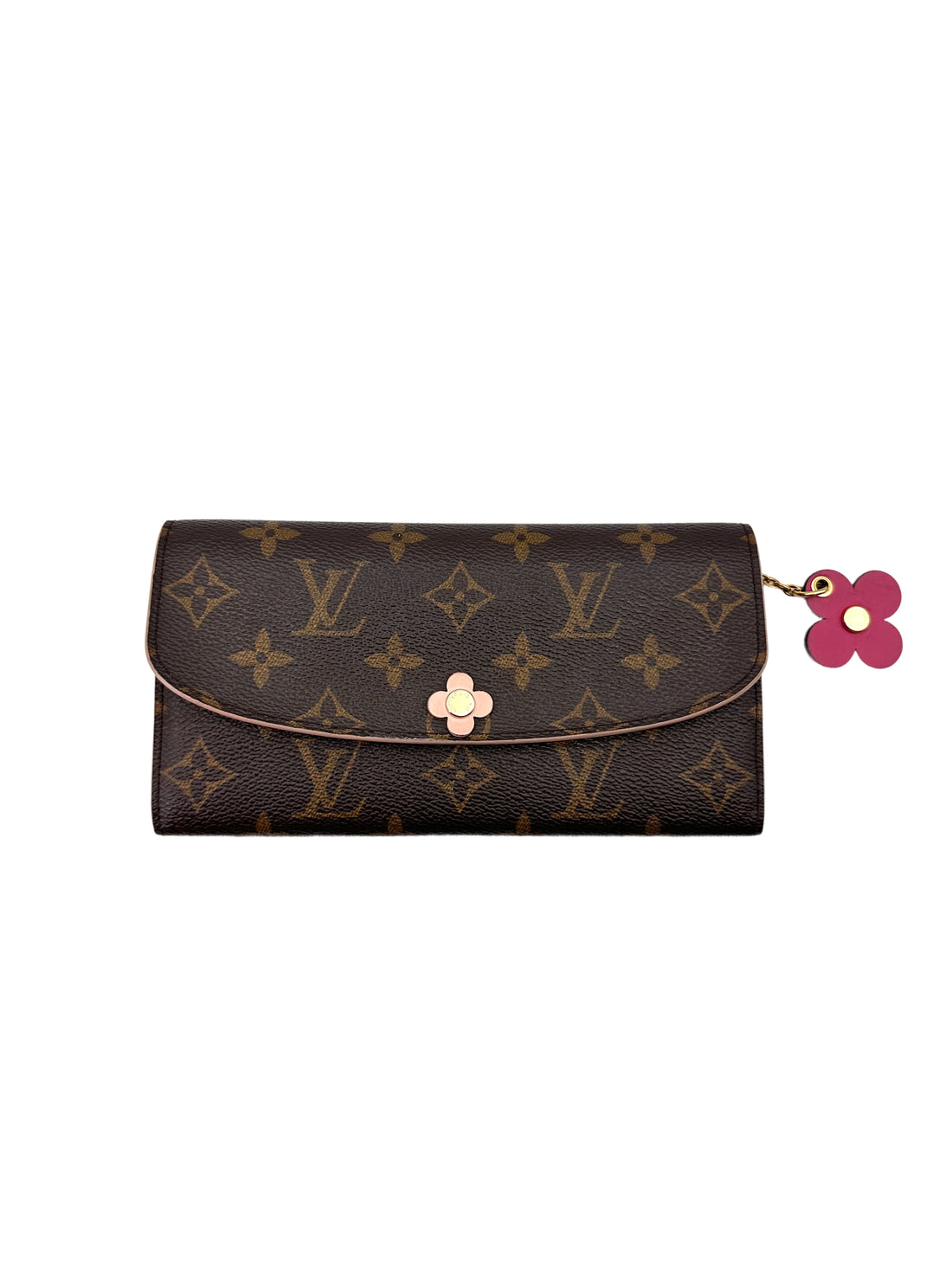 Louis Vuitton Emilie Monogram Canvas Blooming Flowers Wallet LV2538
