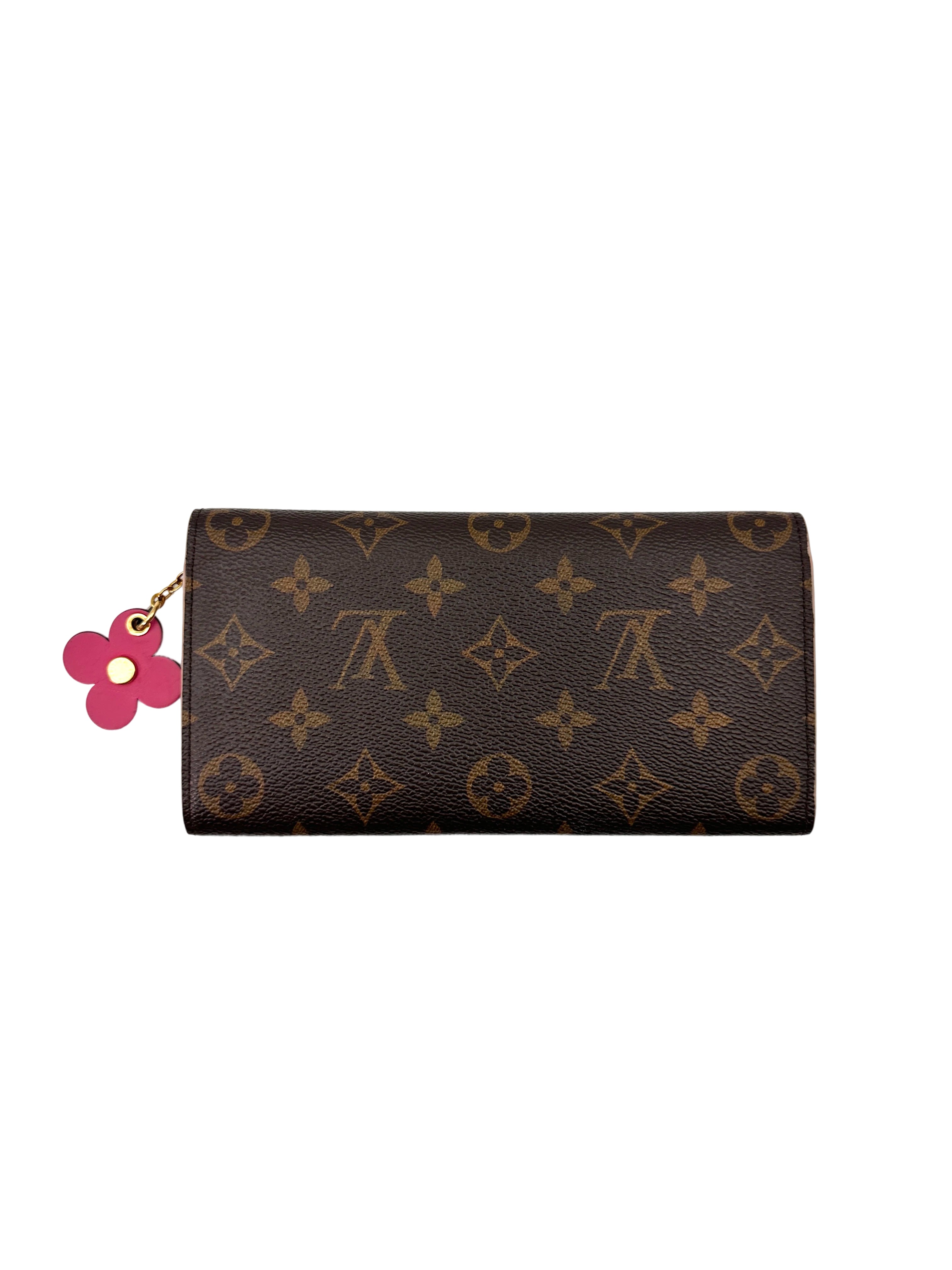 Louis Vuitton Emilie Monogram Canvas Blooming Flowers Wallet LV2538