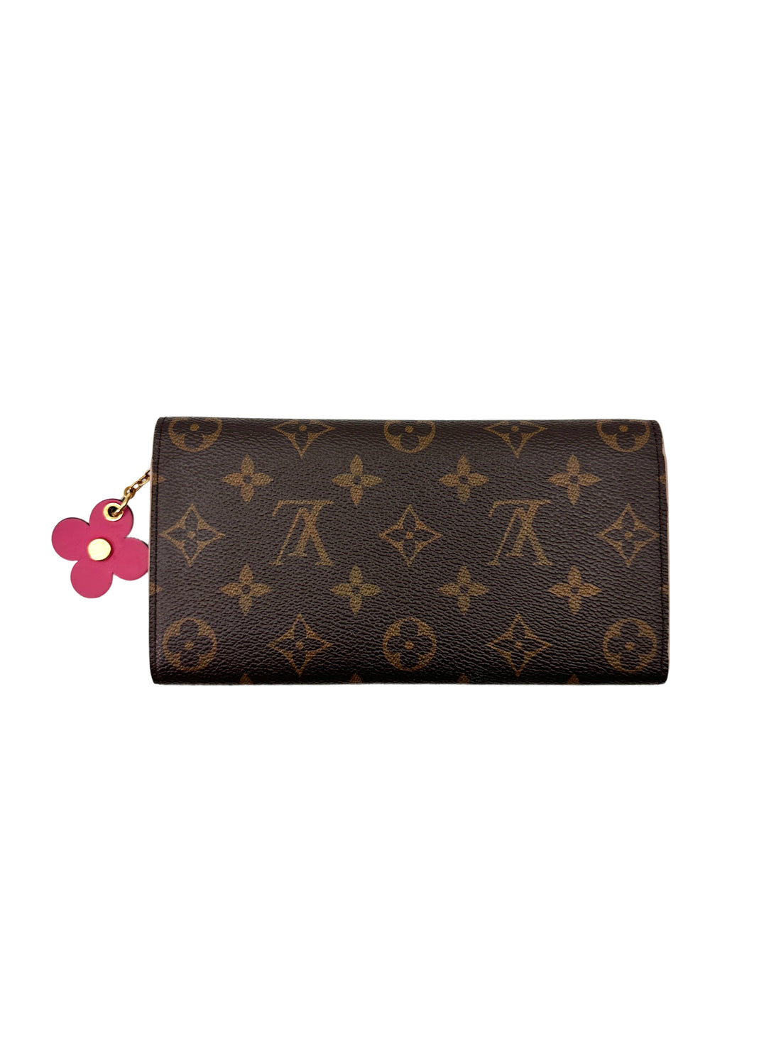 Louis Vuitton Emilie Monogram Canvas Blooming Flowers Wallet LV2538