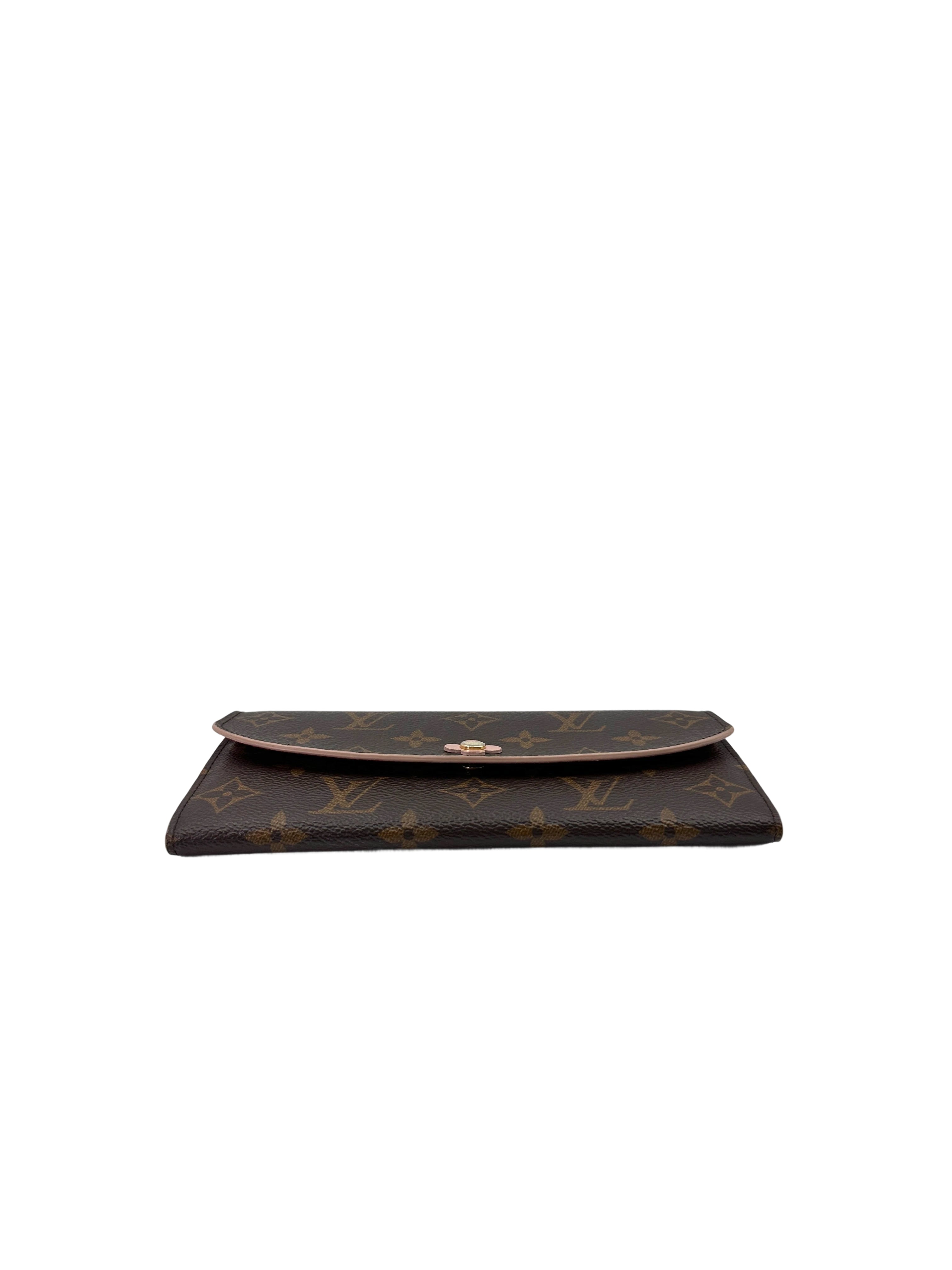 Louis Vuitton Emilie Monogram Canvas Blooming Flowers Wallet LV2538