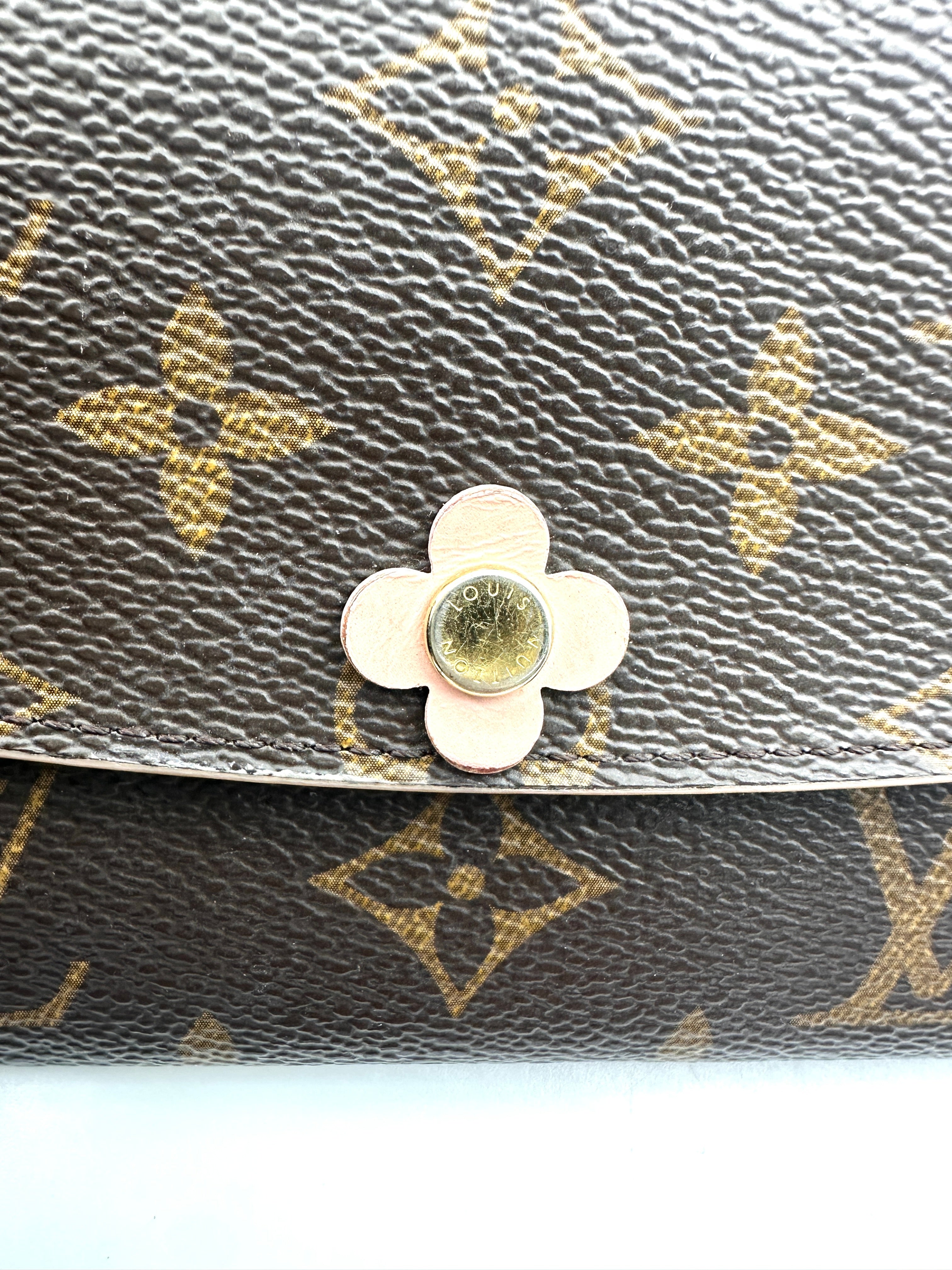 Louis Vuitton Emilie Monogram Canvas Blooming Flowers Wallet LV2538