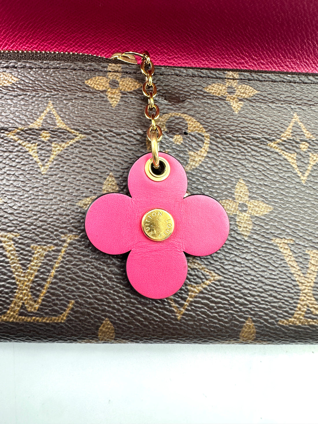 Louis Vuitton Emilie Monogram Canvas Blooming Flowers Wallet LV2538