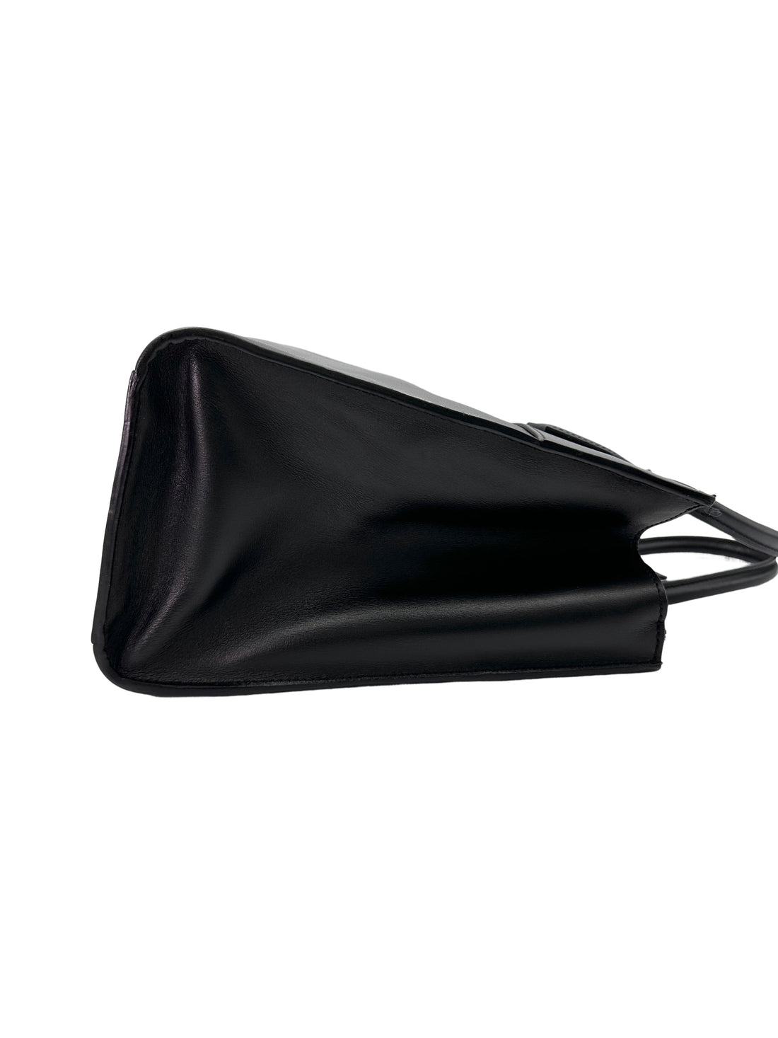 Louis Vuitton City Steamer Black Grained Leather Small Size Handle Bag LV2531