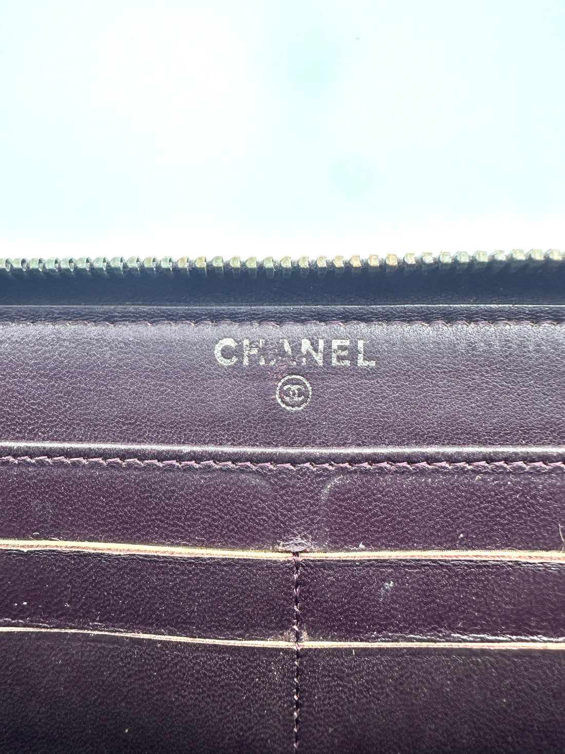 Chanel Black Quilted Leather Long Wallet(15***00) CC1848
