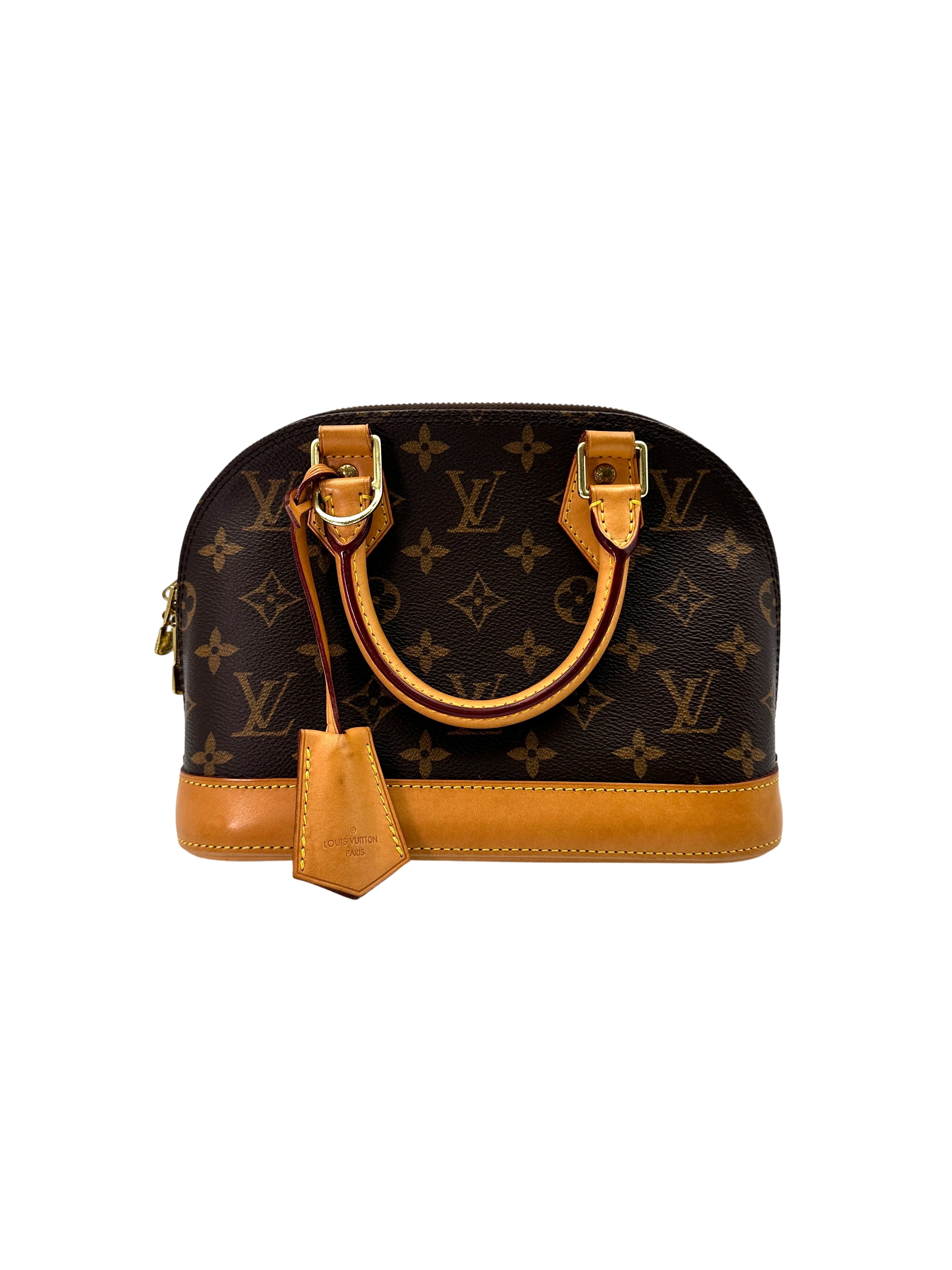 Louis Vuitton Alma Monogram Canvas Handle Bag LV2537