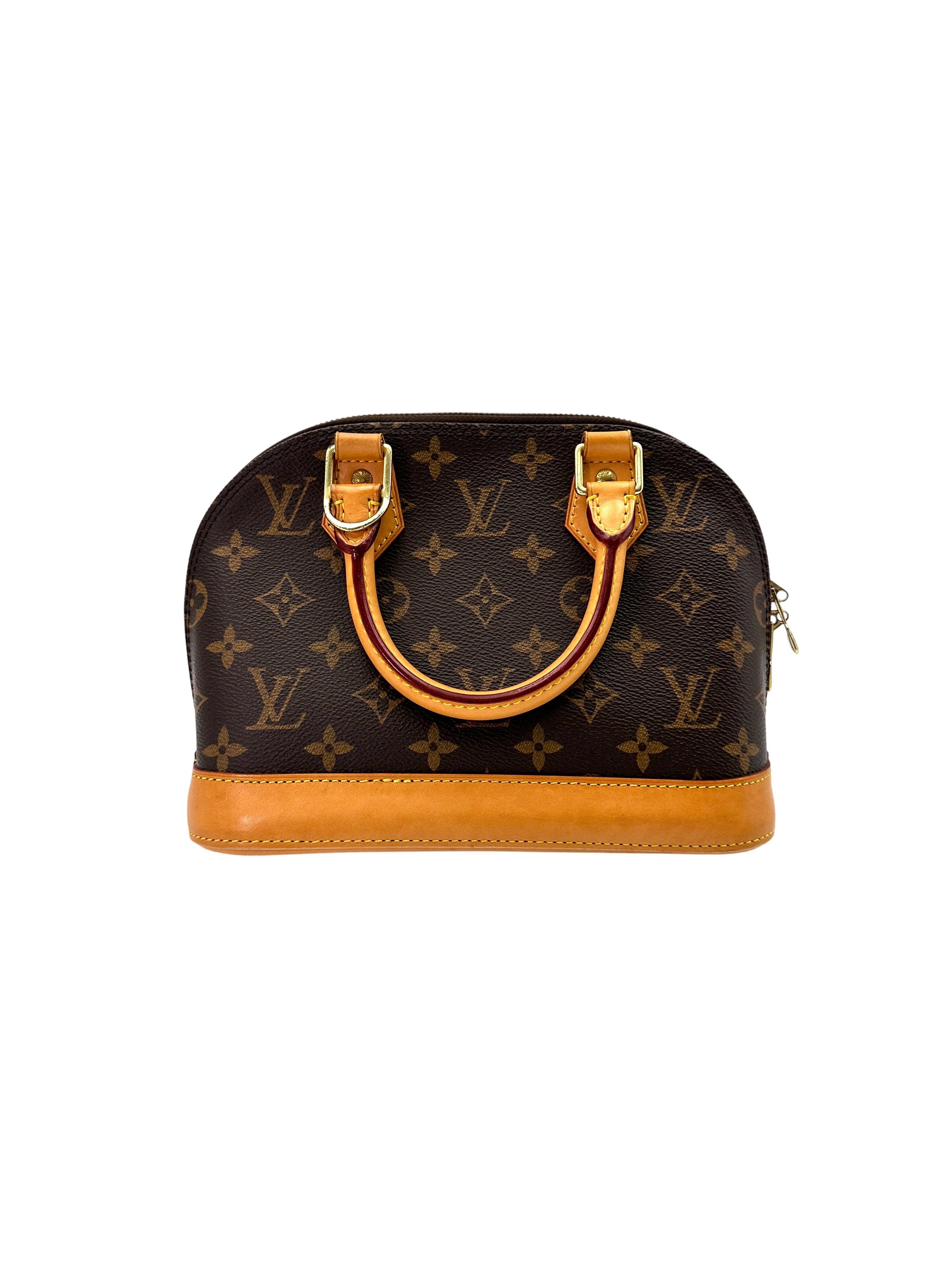 Louis Vuitton Alma Monogram Canvas Handle Bag LV2537