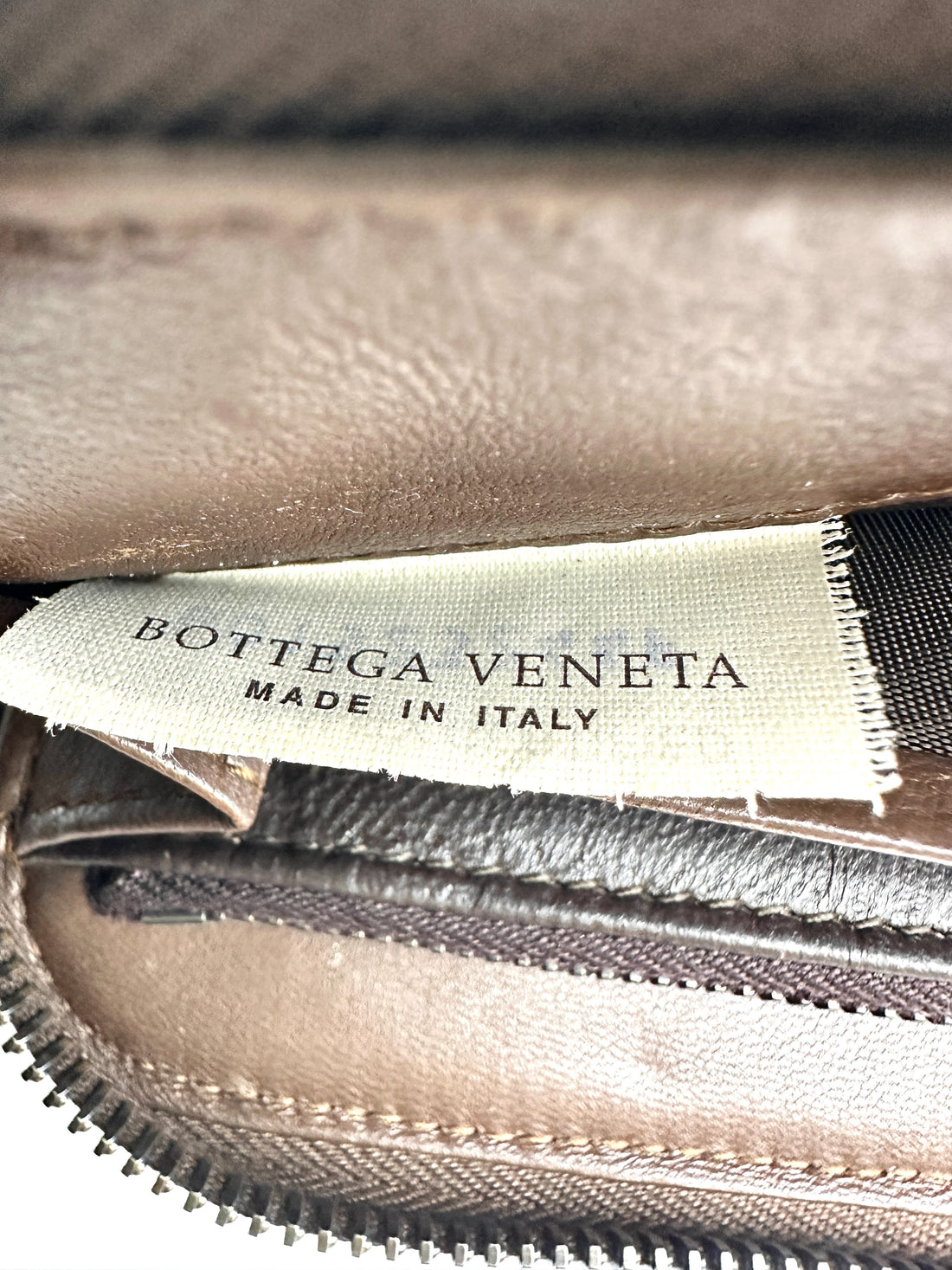 Bottega Veneta Brown Intrecciato Long Wallet BV127