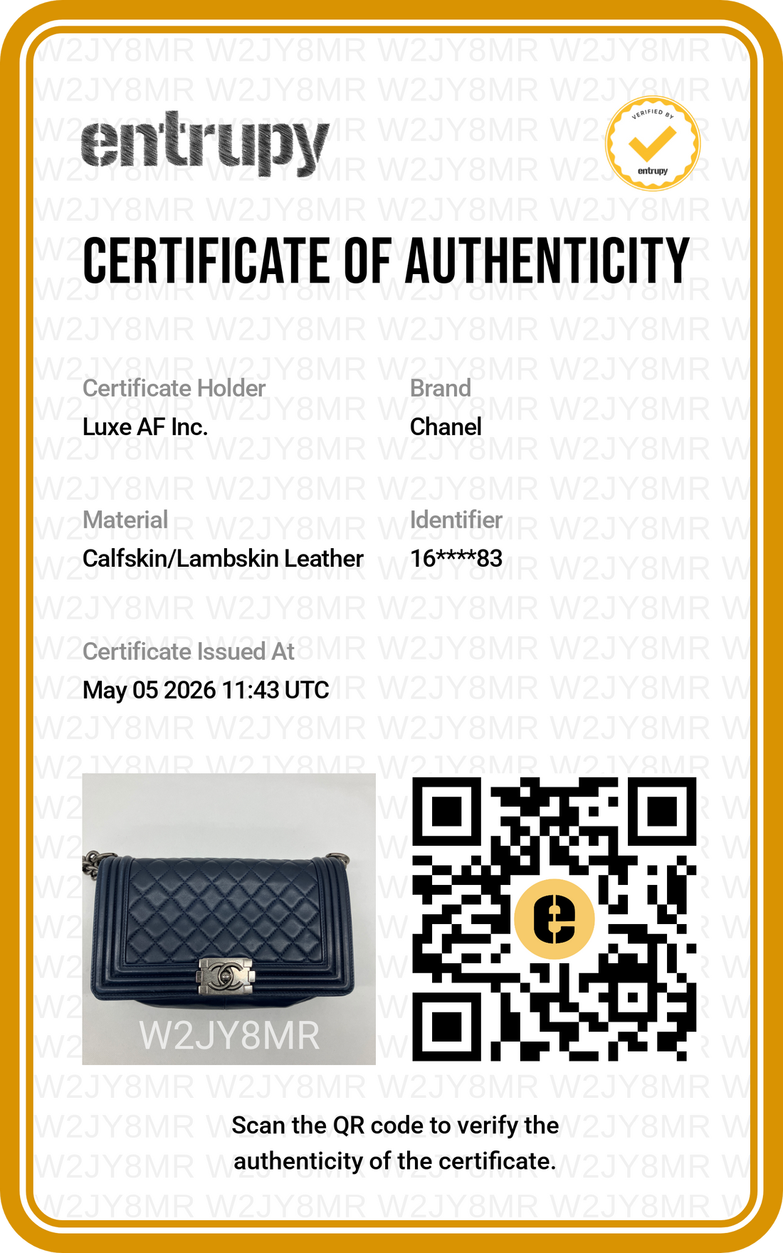 Chanel LeBoy Navy Quilted Leather Flap Bag With Silver Buckle(16***83) CC1892