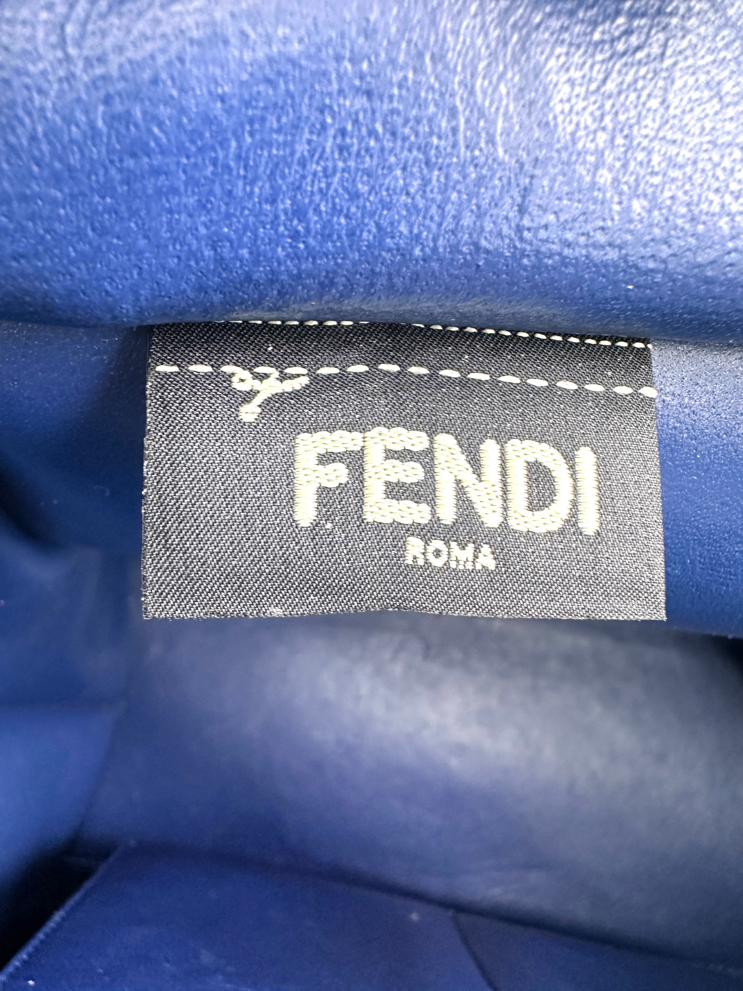 Fendi 3Jours Black Leather Handle Bag FF99