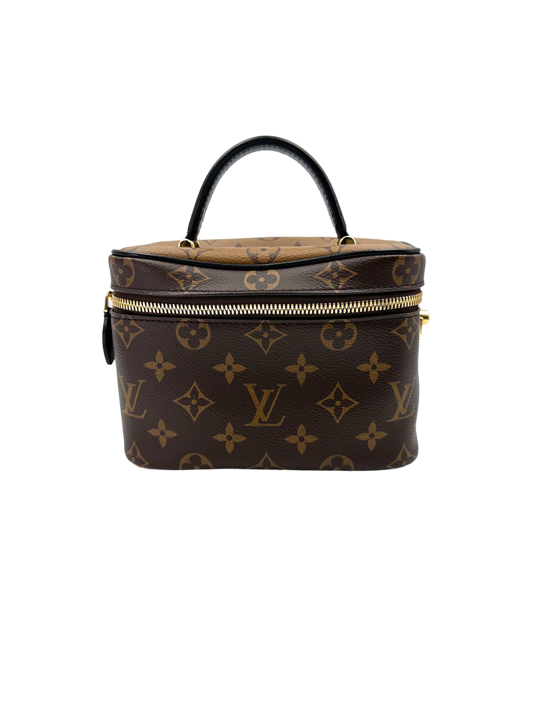 Louis Vuitton Vanity PM Monogram Reverse Canvas Handle Bag LV2540