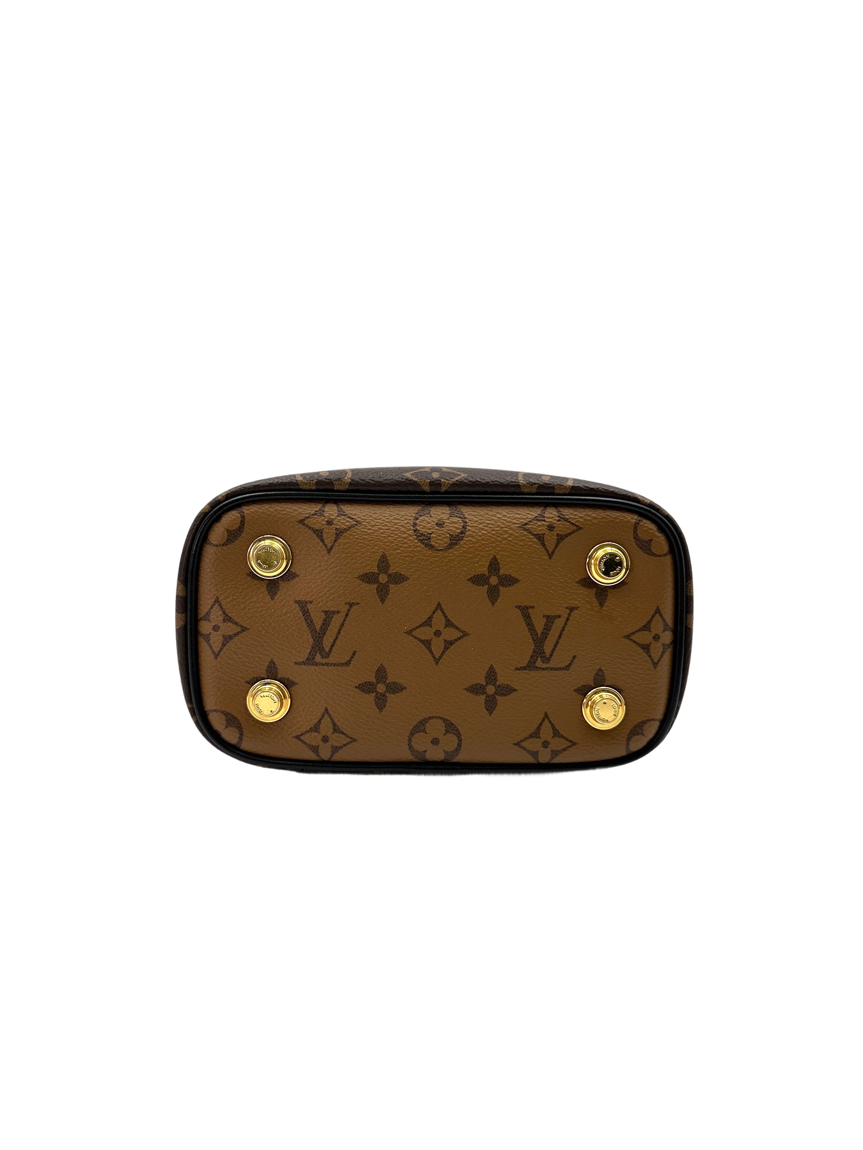 Louis Vuitton Vanity PM Monogram Reverse Canvas Handle Bag LV2540