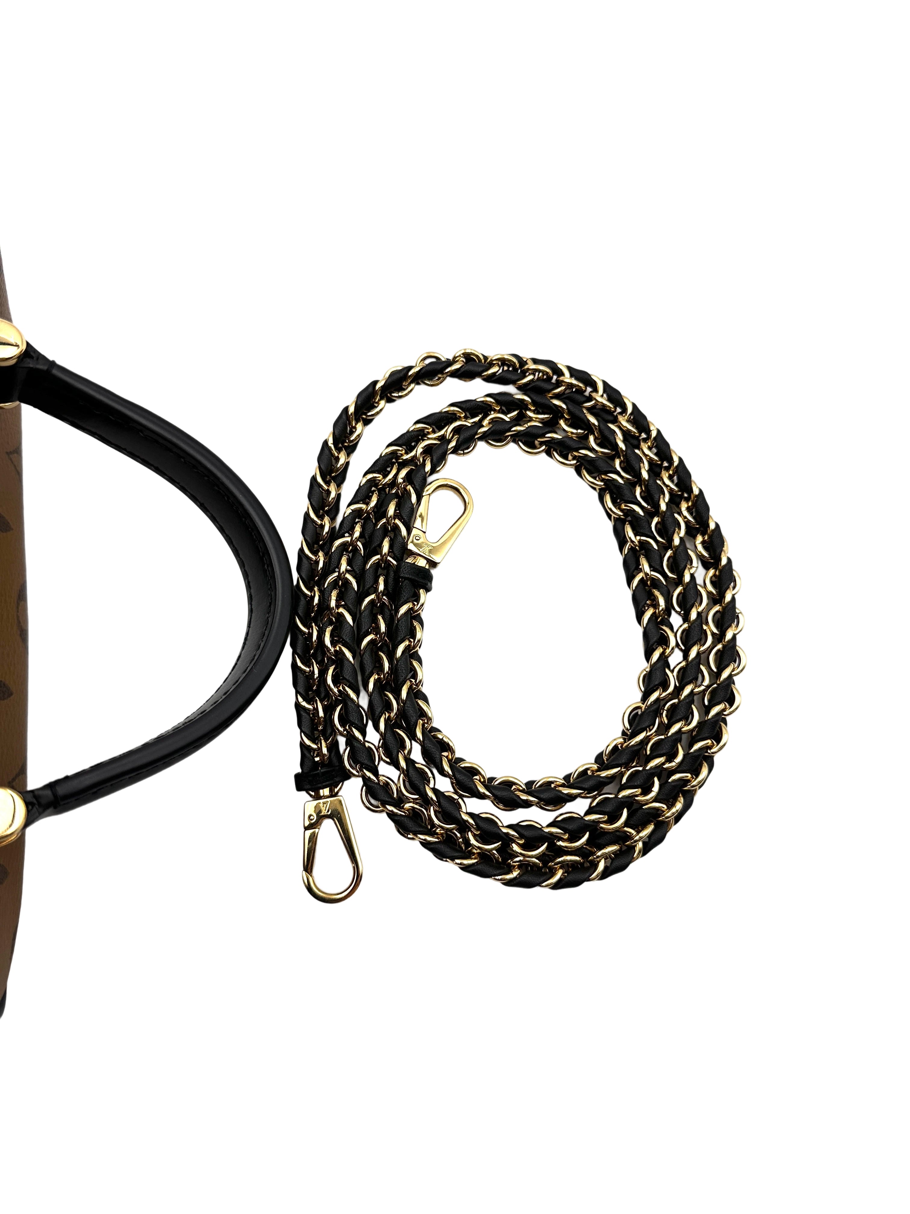Louis Vuitton Vanity PM Monogram Reverse Canvas Handle Bag LV2540