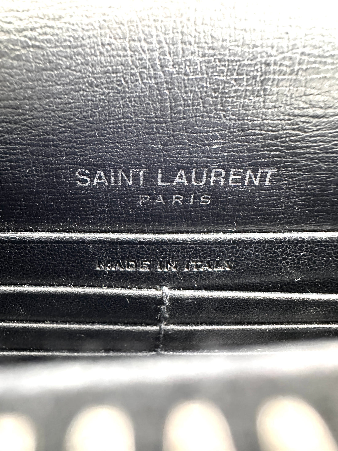 Saint Laurent Sunset Black Leather Small Size Shoulder Bag SL197