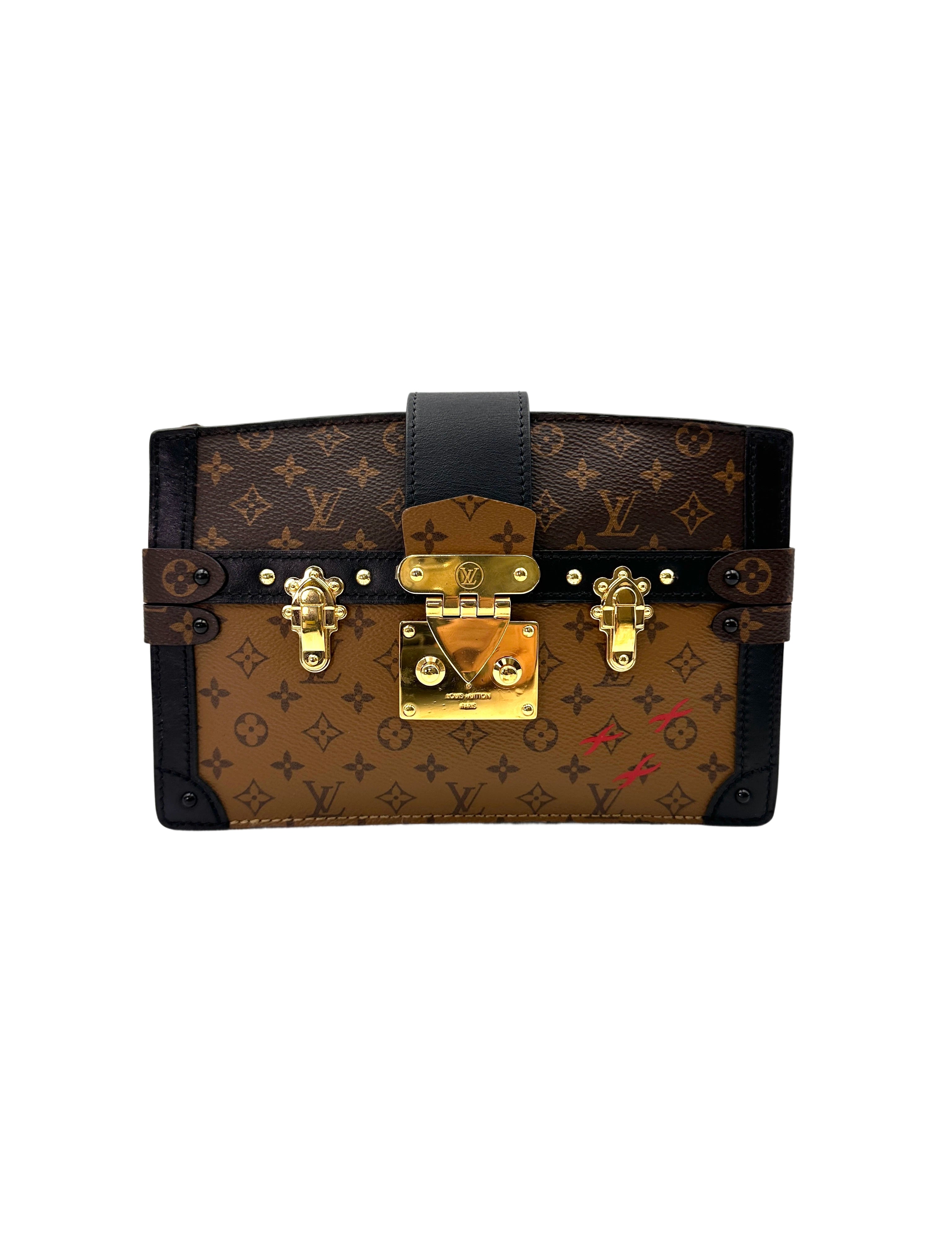 Louis Vuitton Trunk Clutch Monogram Canvas Bag LV2543