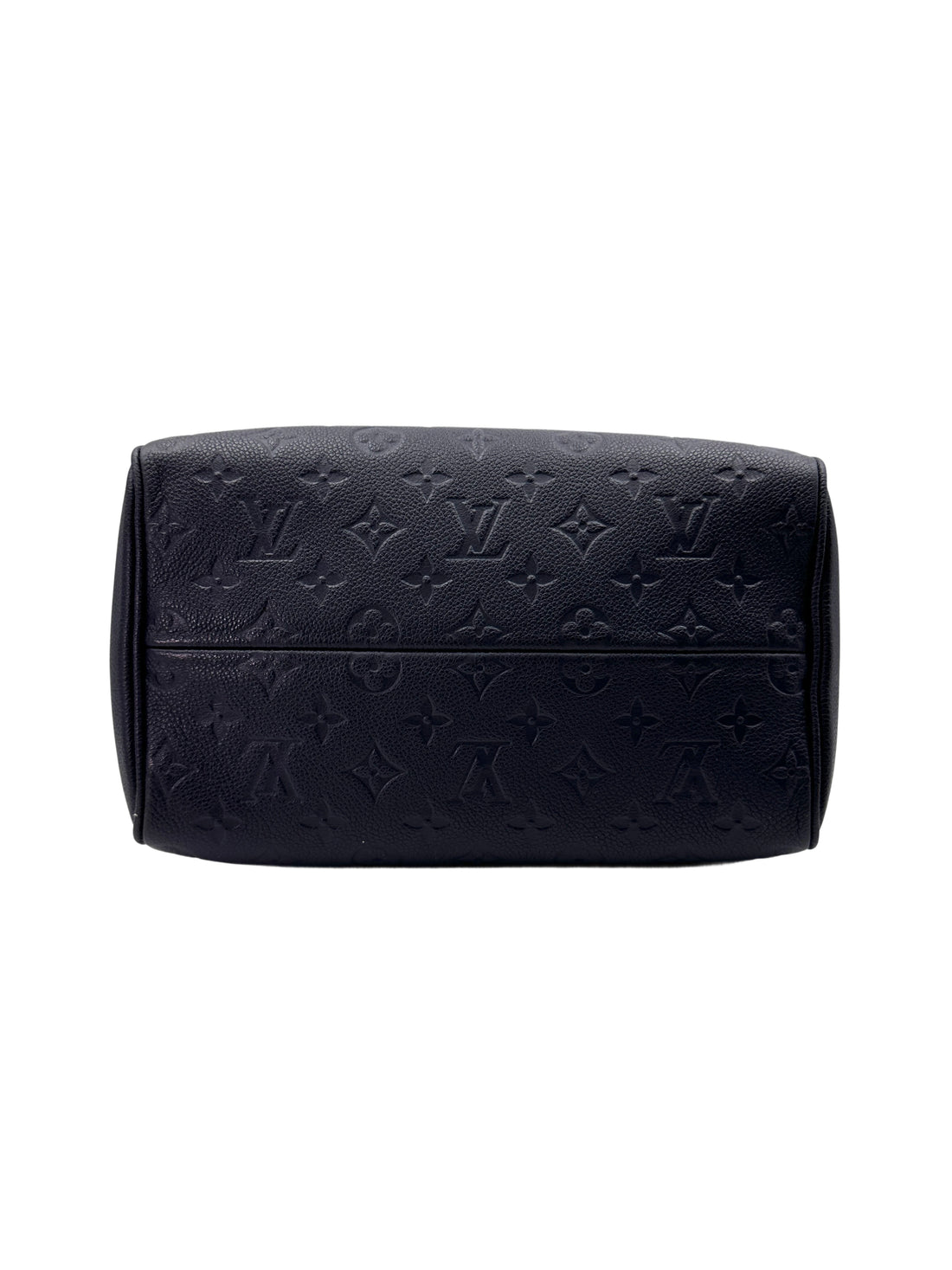 Louis Vuitton Speedy25 Navy Monogram Empreinte Leather Handle Bag LV2539