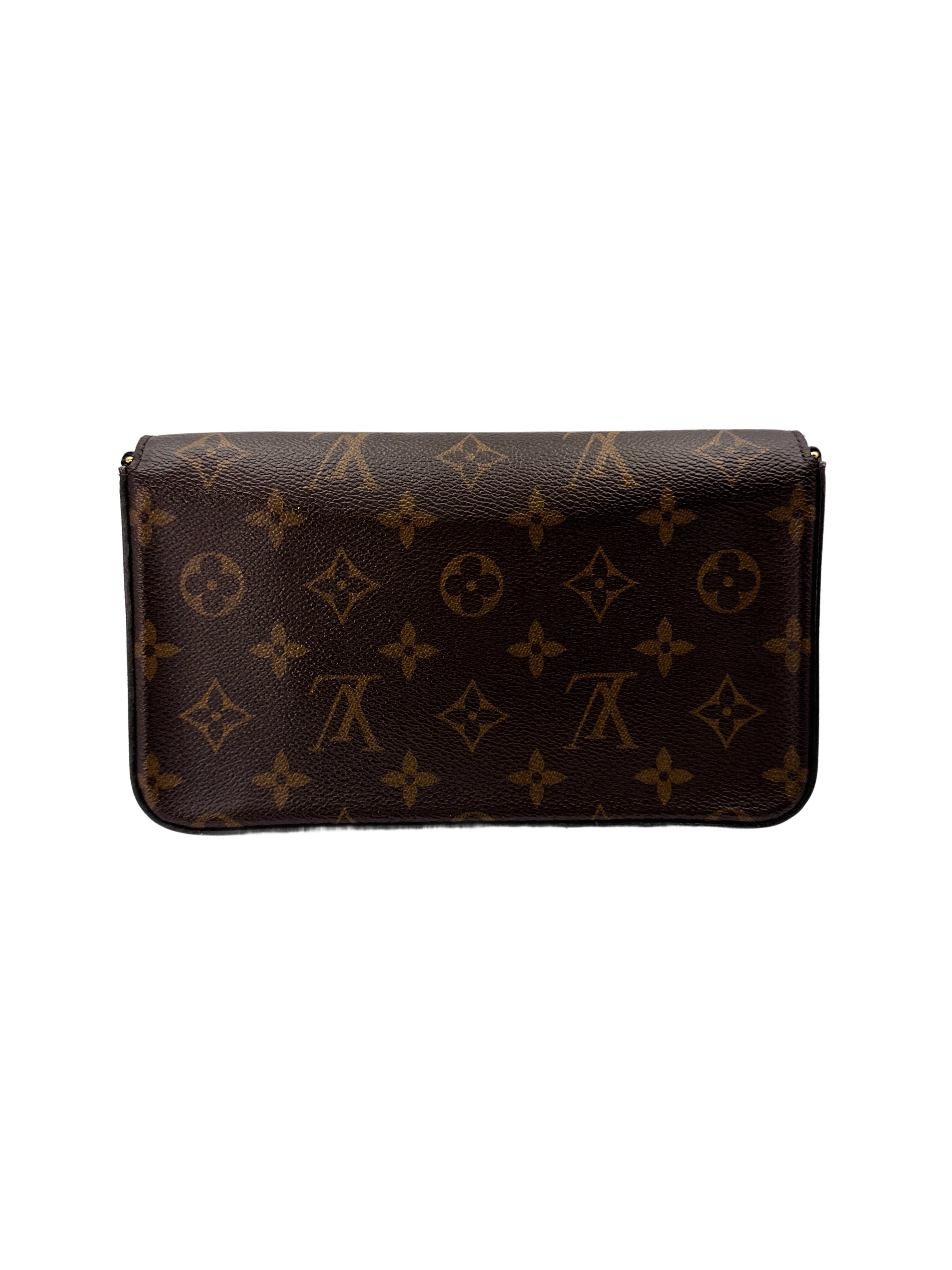 Louis Vuitton Brown Monogram Canvas Pochette Felicie LV2546