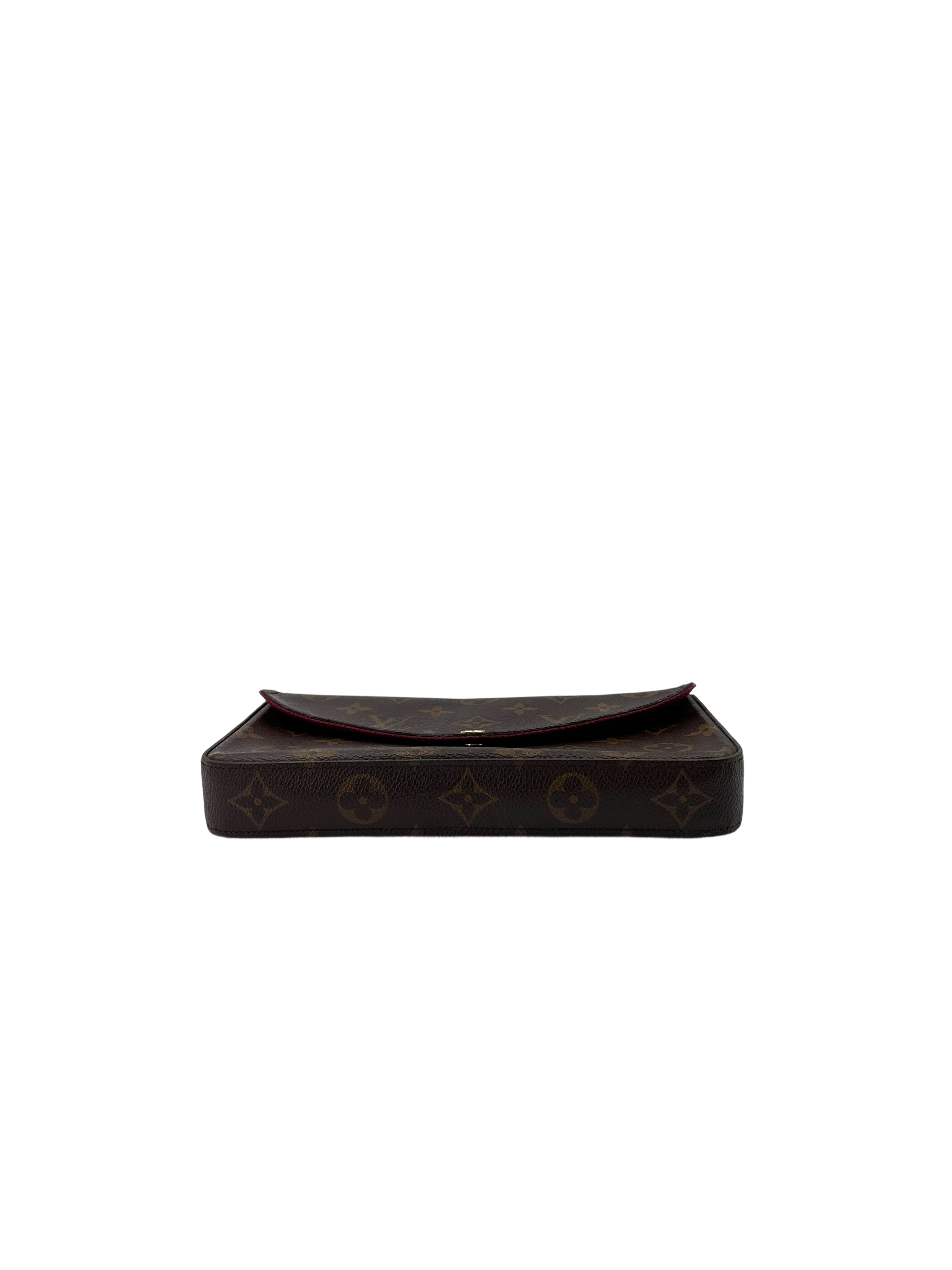Louis Vuitton Brown Monogram Canvas Pochette Felicie LV2546