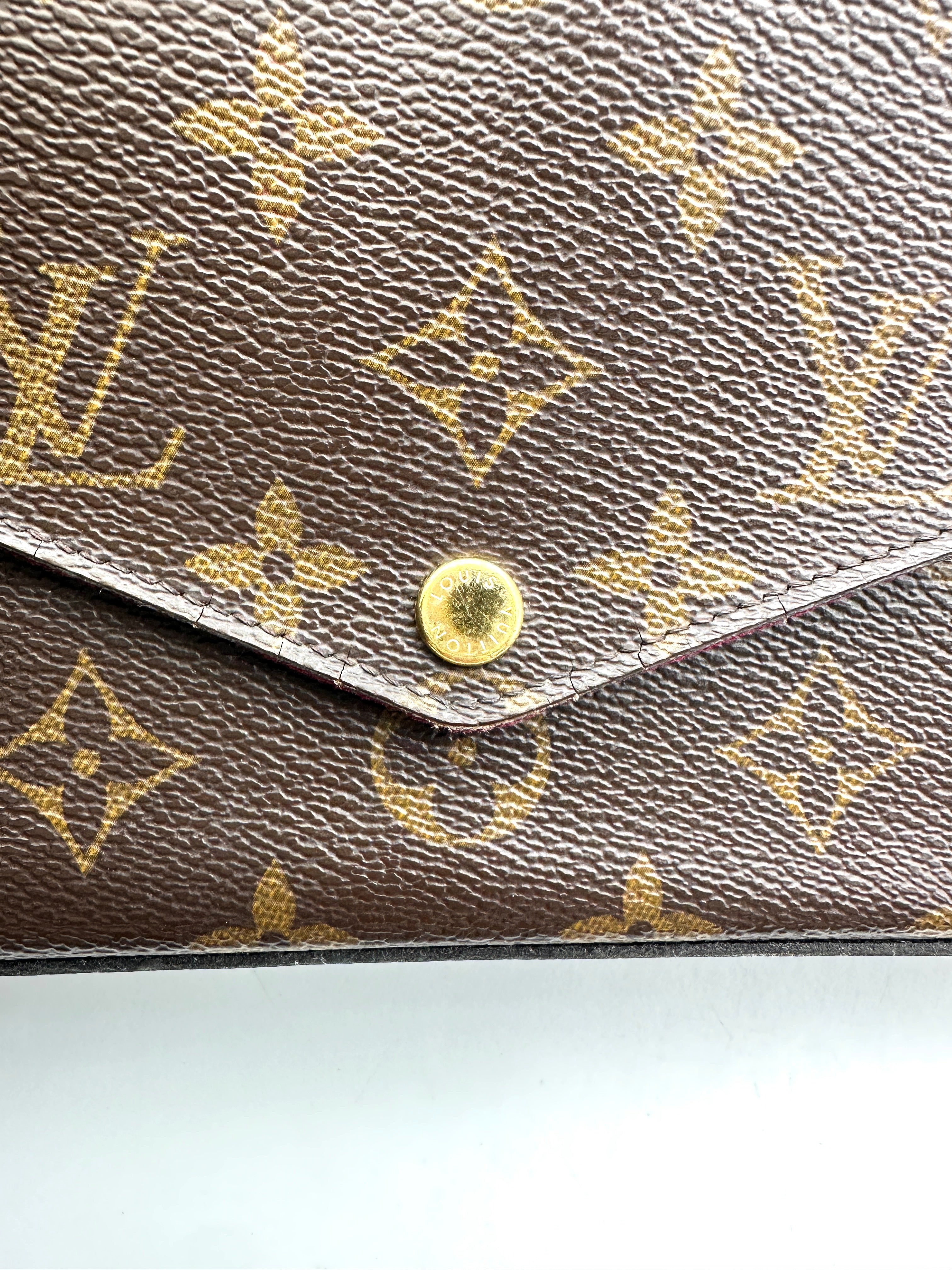 Louis Vuitton Brown Monogram Canvas Pochette Felicie LV2546