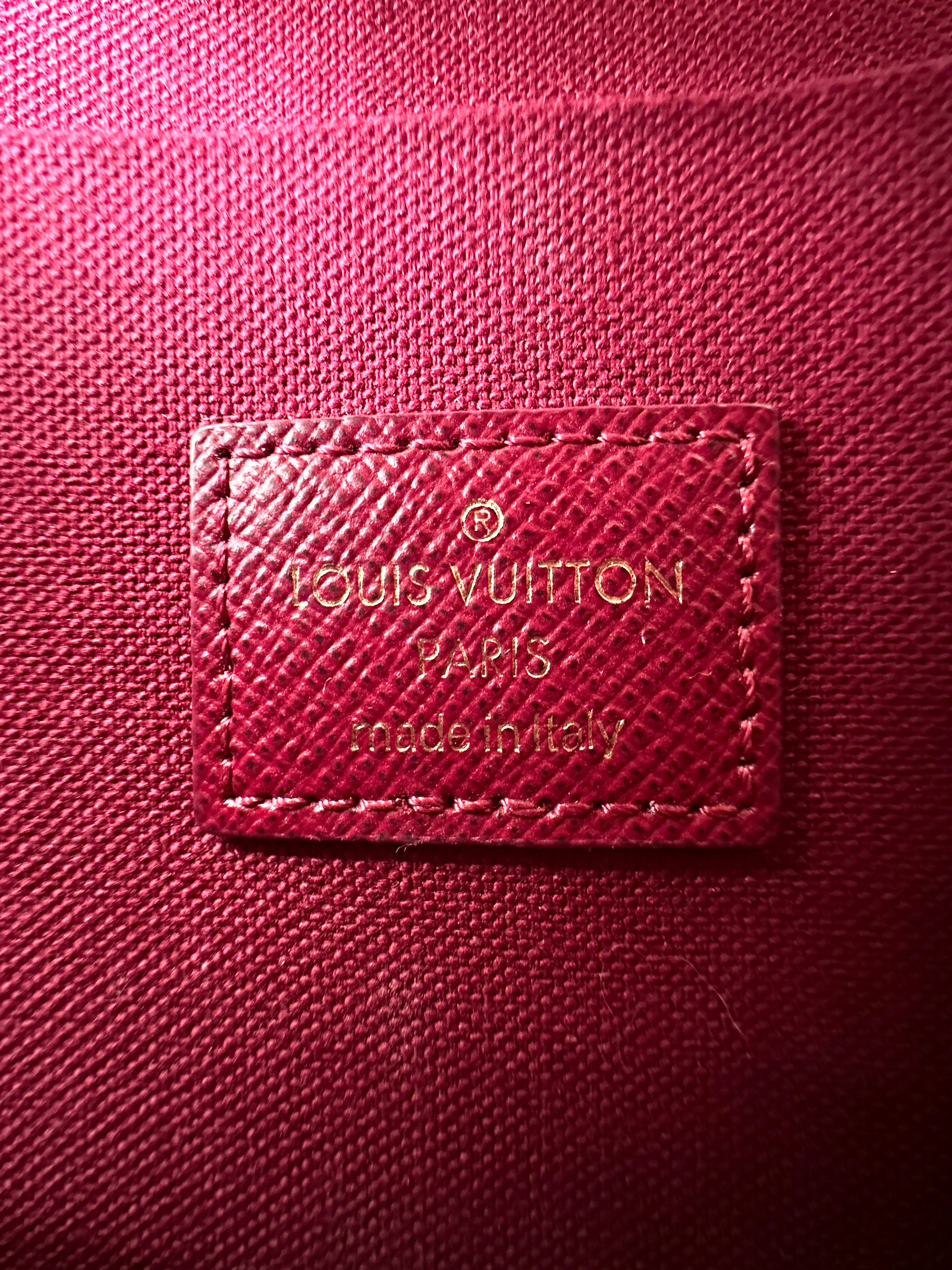 Louis Vuitton Brown Monogram Canvas Pochette Felicie LV2546