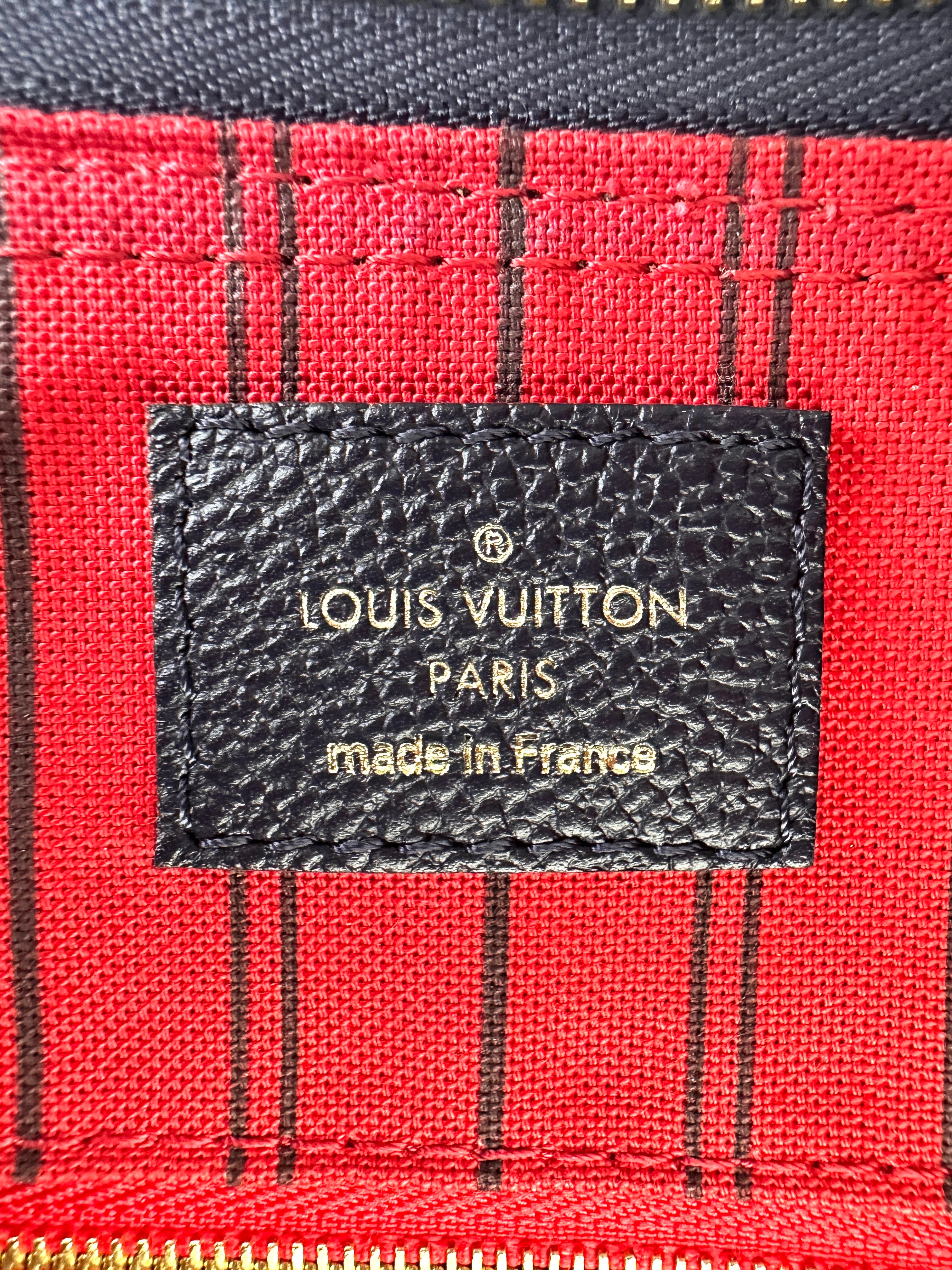 Louis Vuitton Speedy25 Navy Monogram Empreinte Leather Handle Bag LV2545