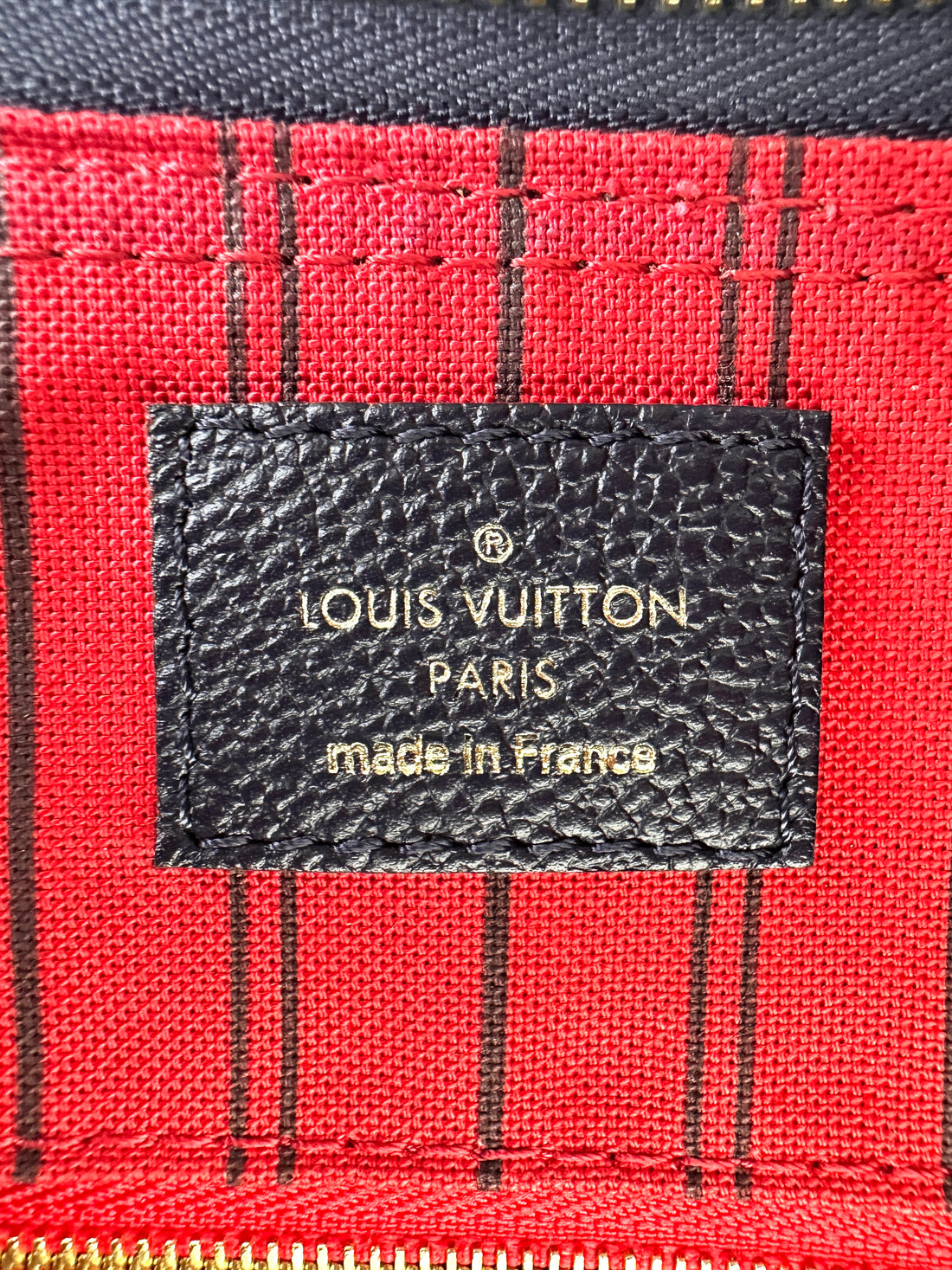 Louis Vuitton Speedy25 Navy Monogram Empreinte Leather Handle Bag LV2545
