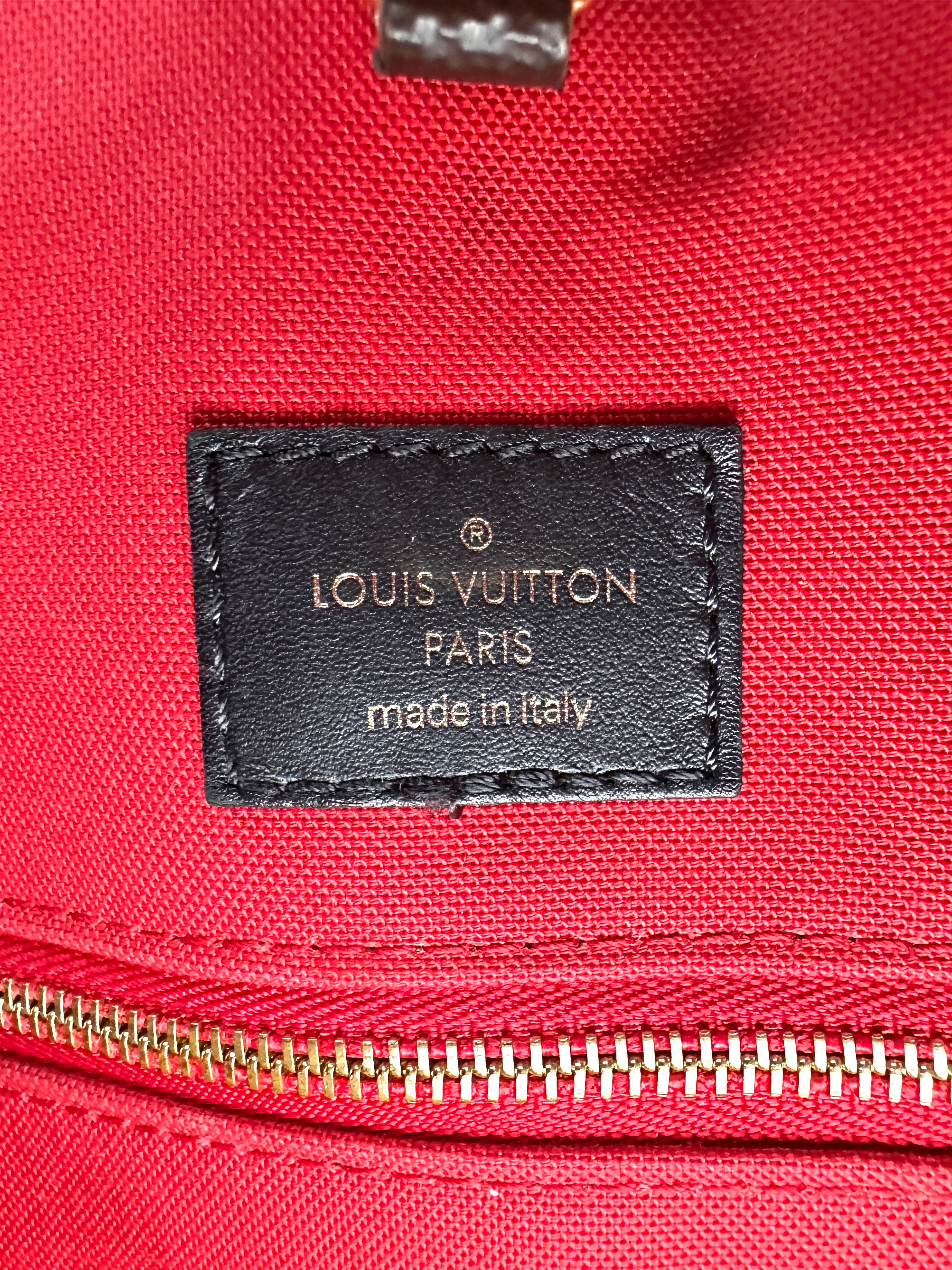 Louis Vuitton OnTheGo GM Brown Monogram Canvas Tote Handle Bag LV2551