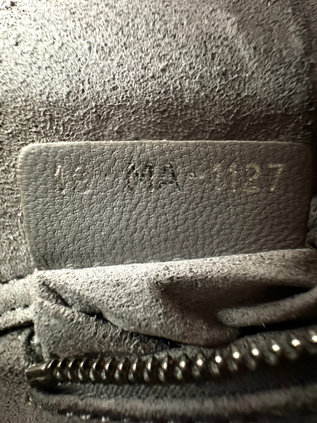 Christian Dior Lady Dior Grey Cannage Leather Handle Bag With Silver Charms DR709