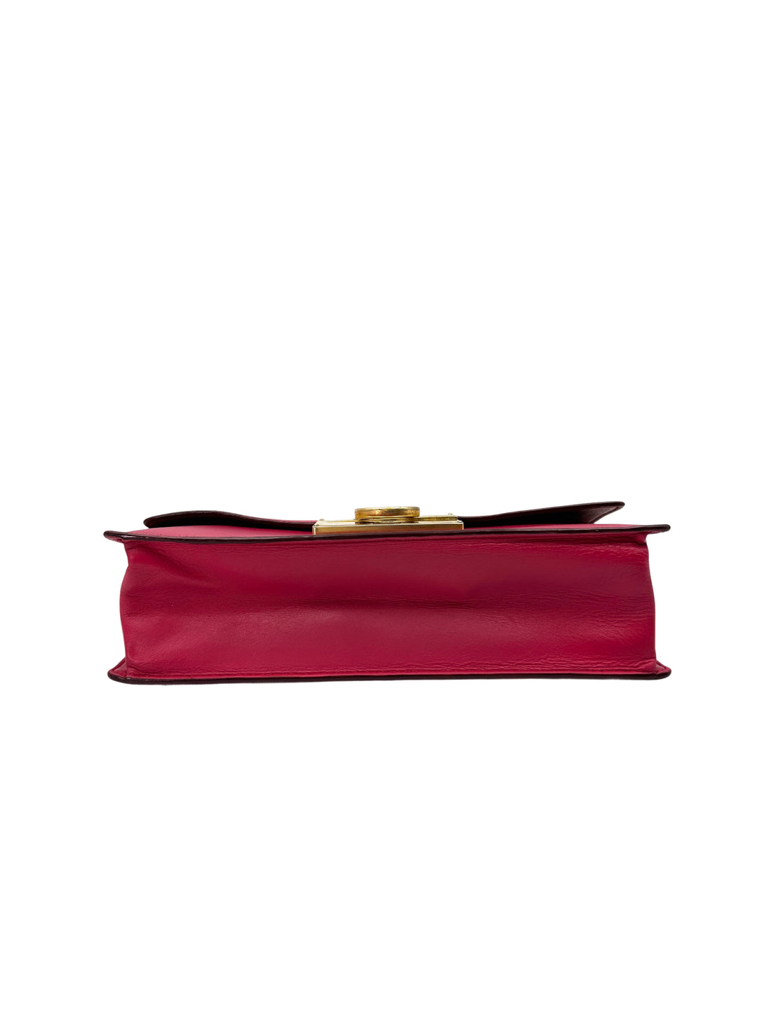 Salvatore Ferragamo Aileen Pink Leather Shoulder Bag FG08