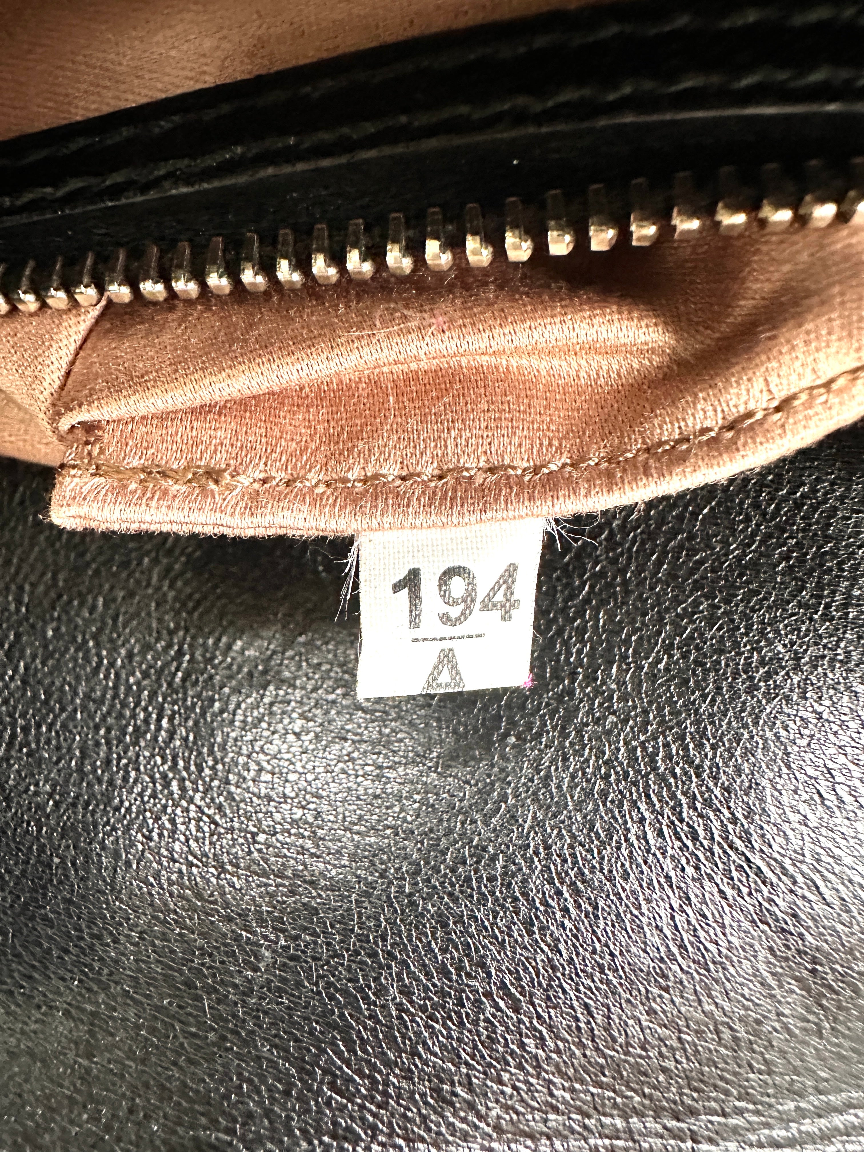 Miu Miu Black Nappa Leather Crystal Cloquet Shoulder Bag MM33