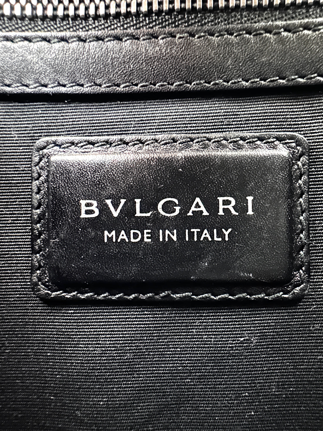 Bvlgari Serpenti Forever Black Leather Shoulder Bag BS40