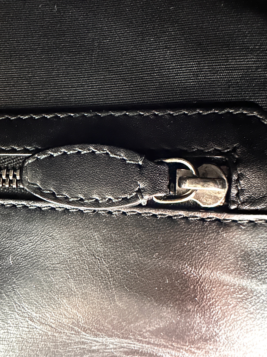 Bvlgari Serpenti Forever Black Leather Shoulder Bag BS40