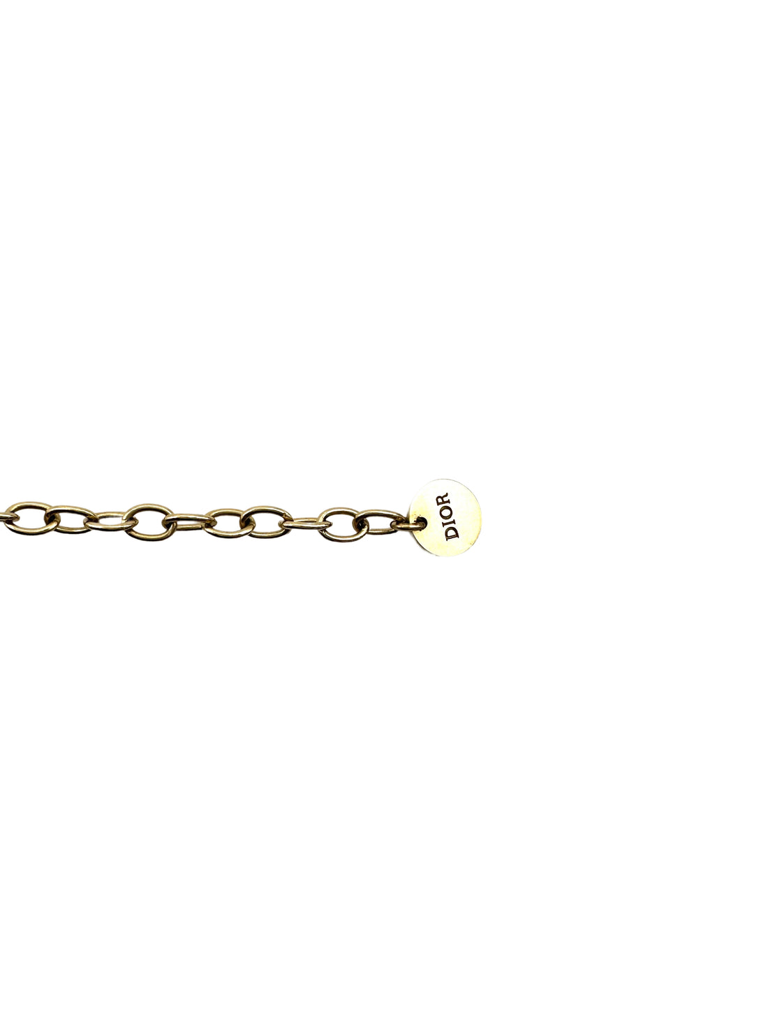 Christian Dior Transparent Pink Leopard Necklace DR711