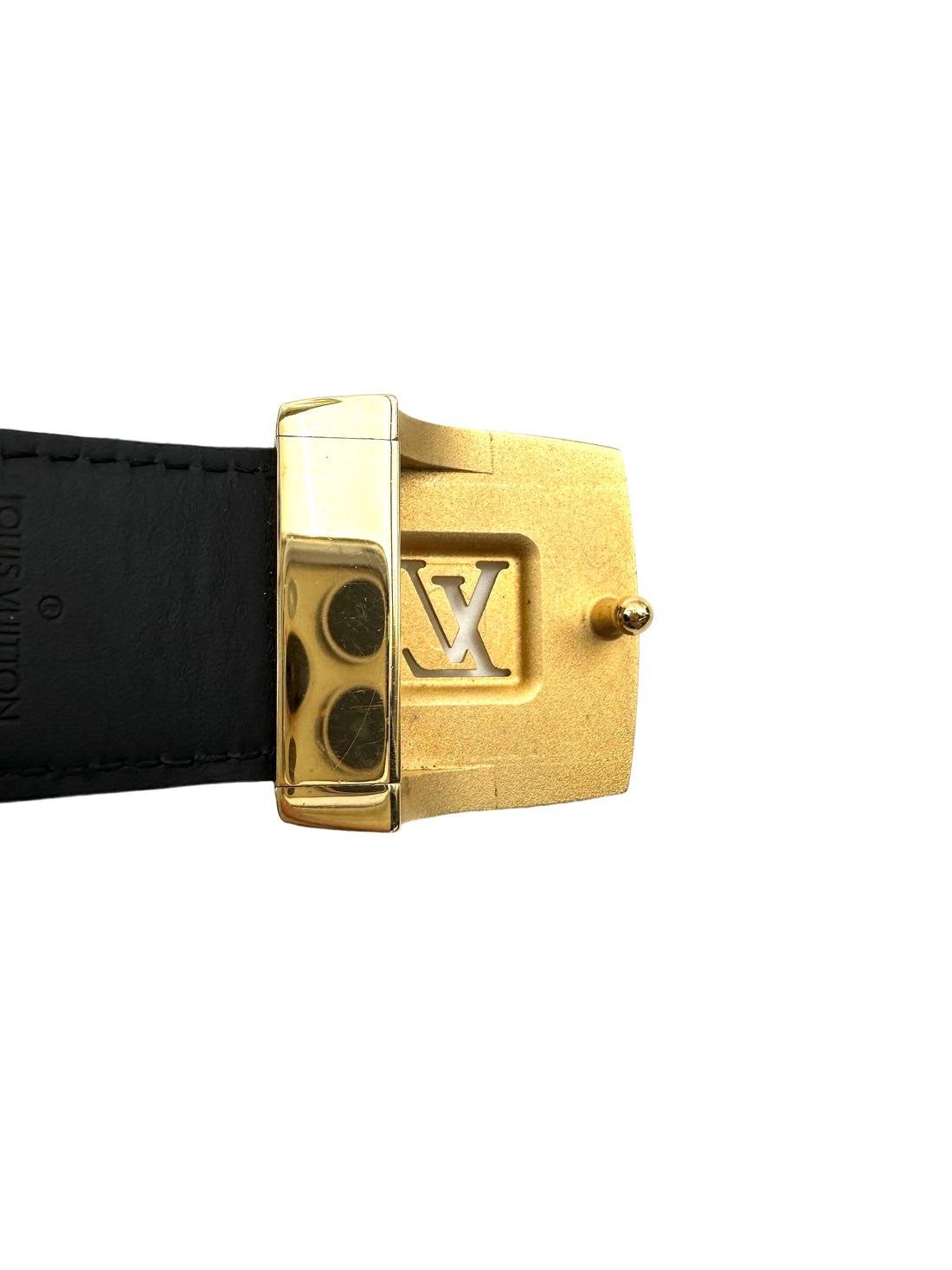 Louis Vuitton Black Multicolor Monogram Canvas Belt LV2547