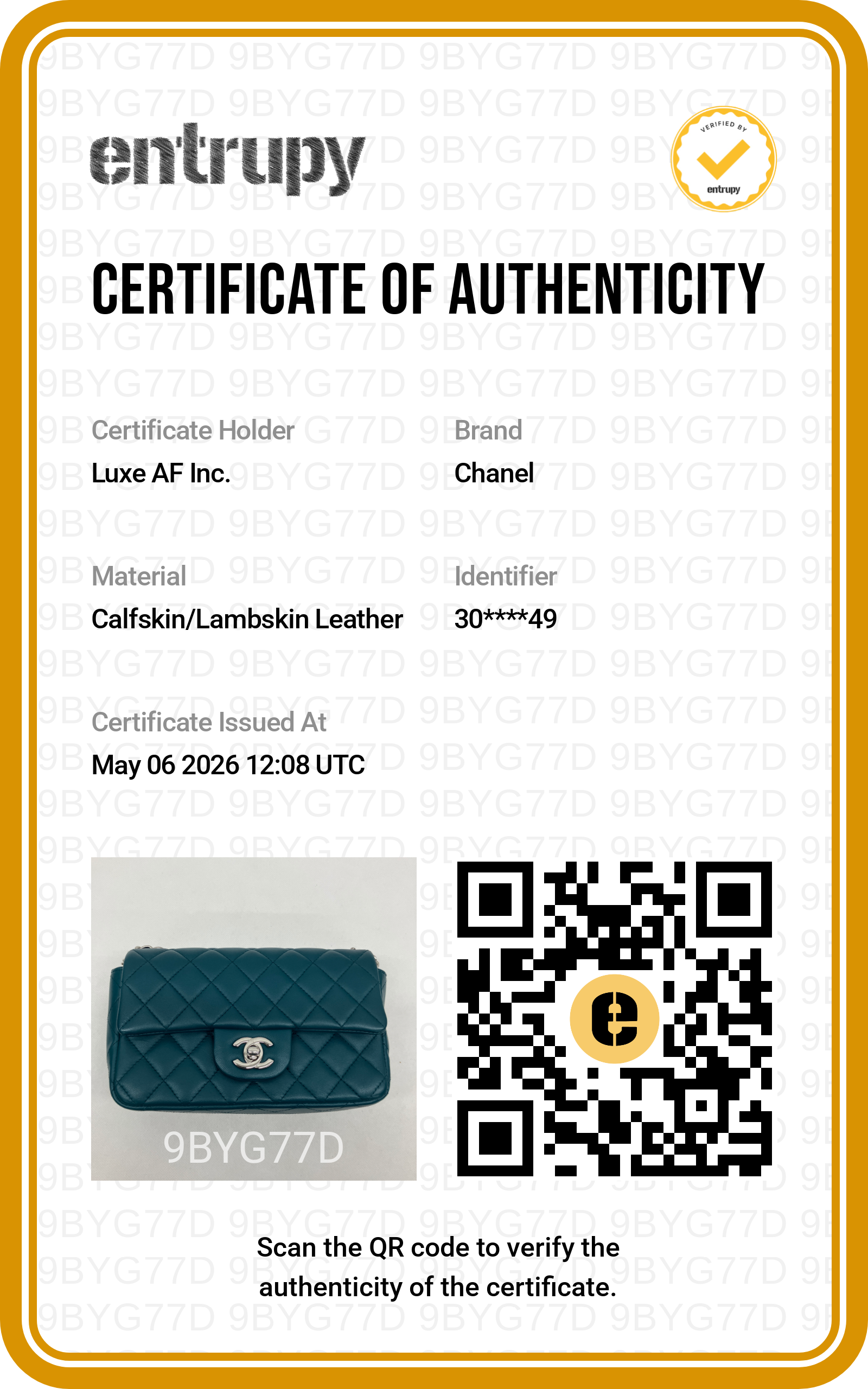 Chanel Classic Flap Turquoise Quilted Leather Shoulder Bag With Silver Buckle(30***49) CC1862