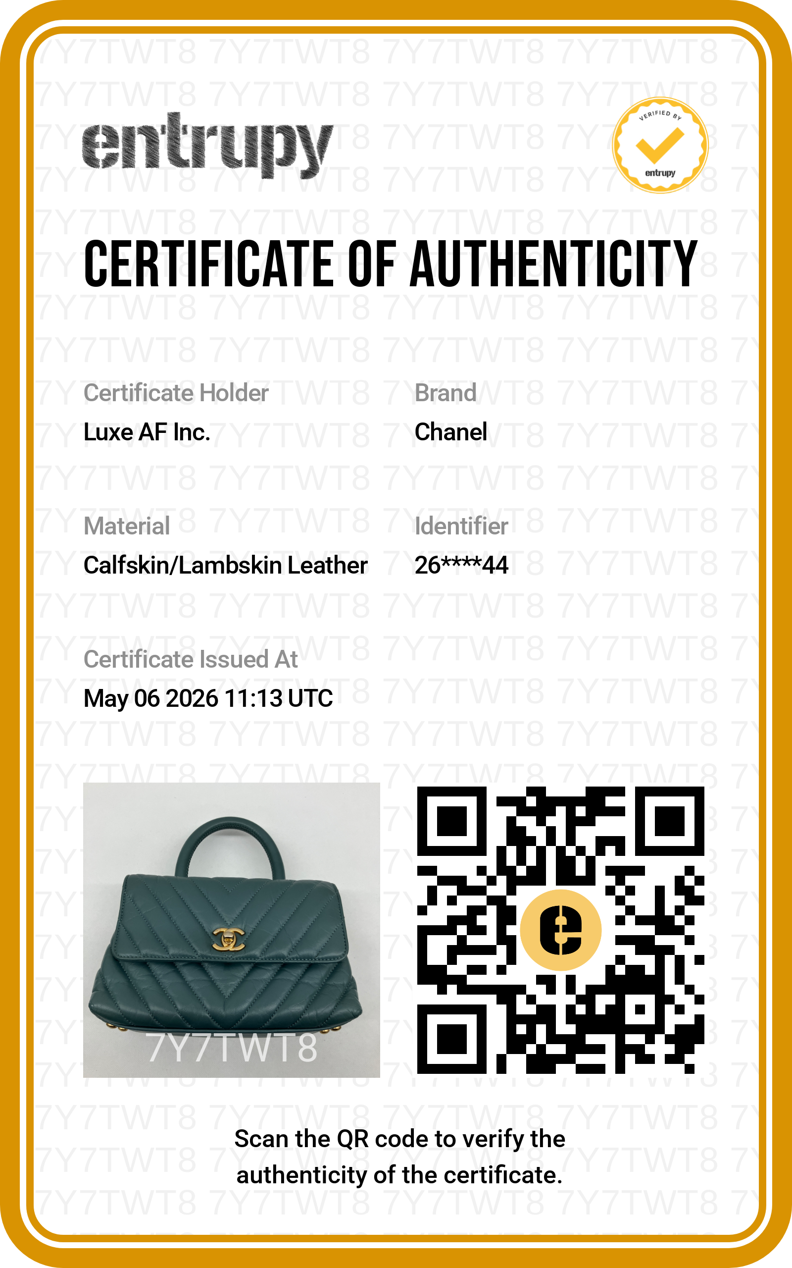 Chanel CoCo Handle Blue Chevron Quilted Leather Small Size Handle Bag With Gold Buckle(26***44) CC1865