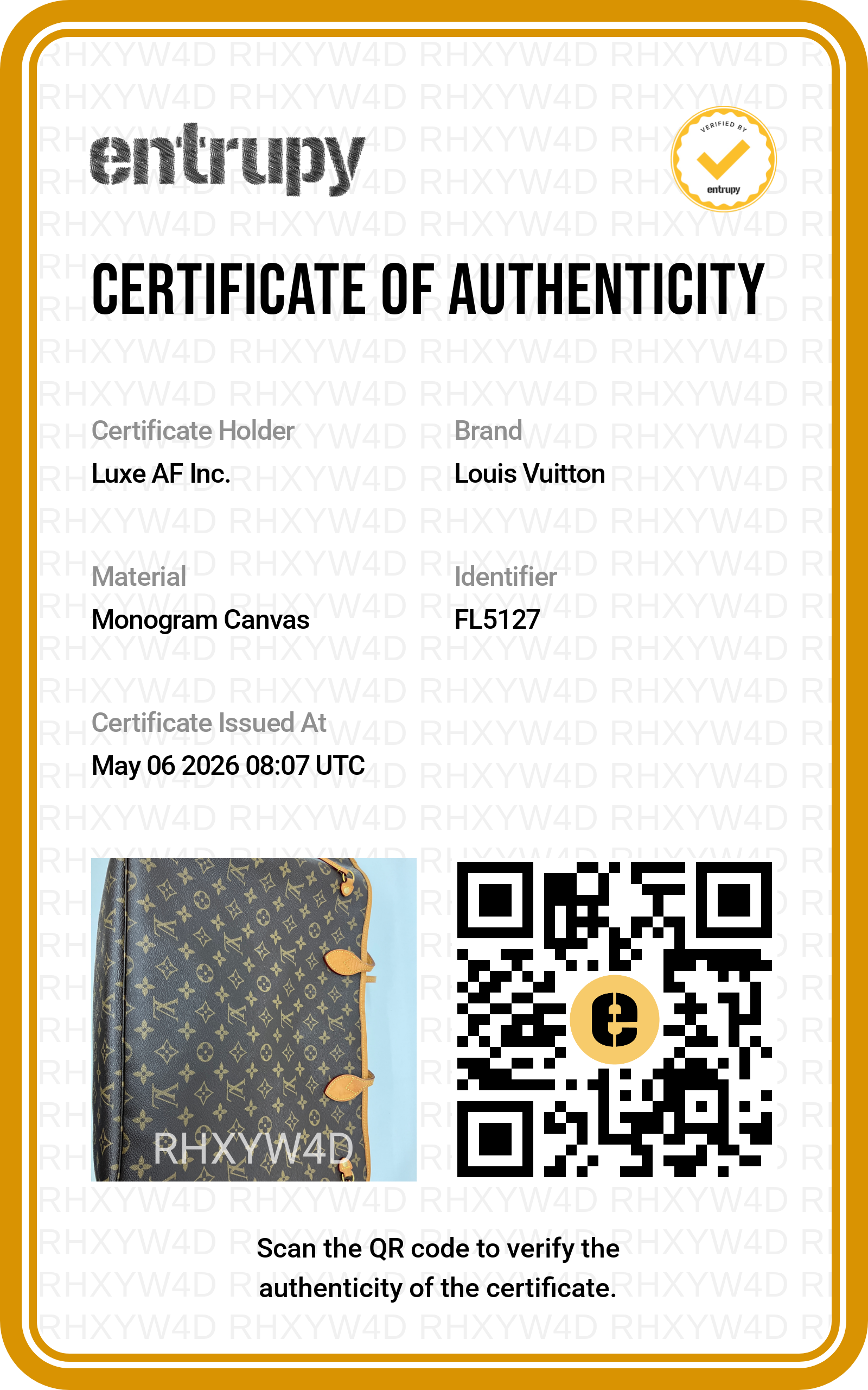 Louis Vuitton Neverfull GM Monogram Canvas Handle Bag LV2712