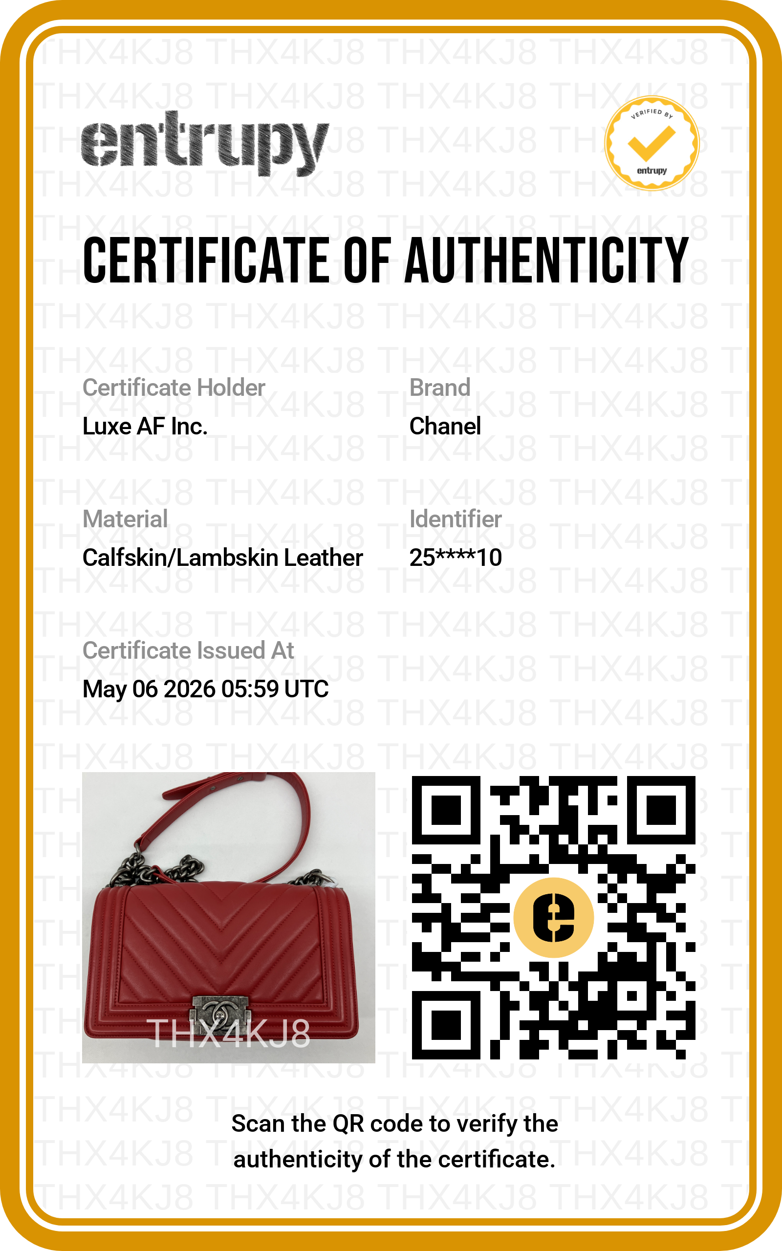 Chanel LeBoy Red Chevron Quilted Leather Flap Bag With Silver Buckle(25***10) CC1937